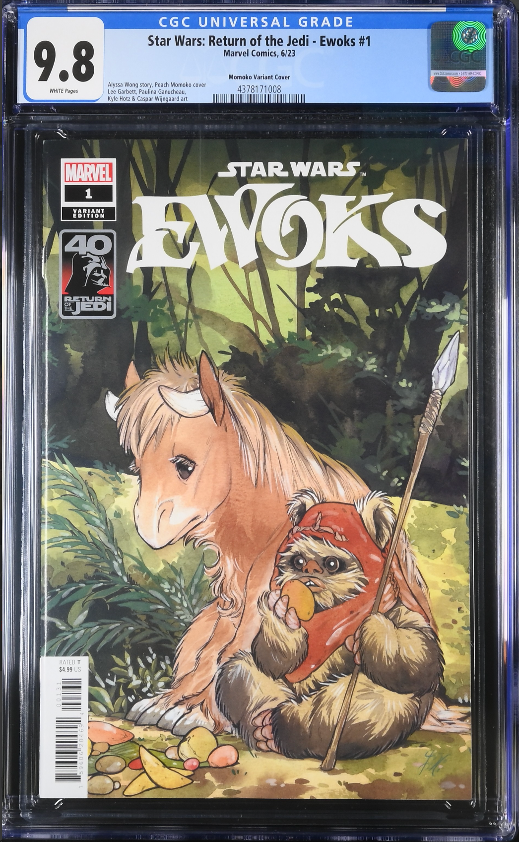 Star Wars: Return of the Jedi - Ewoks #1 Momoko Variant CGC 9.8