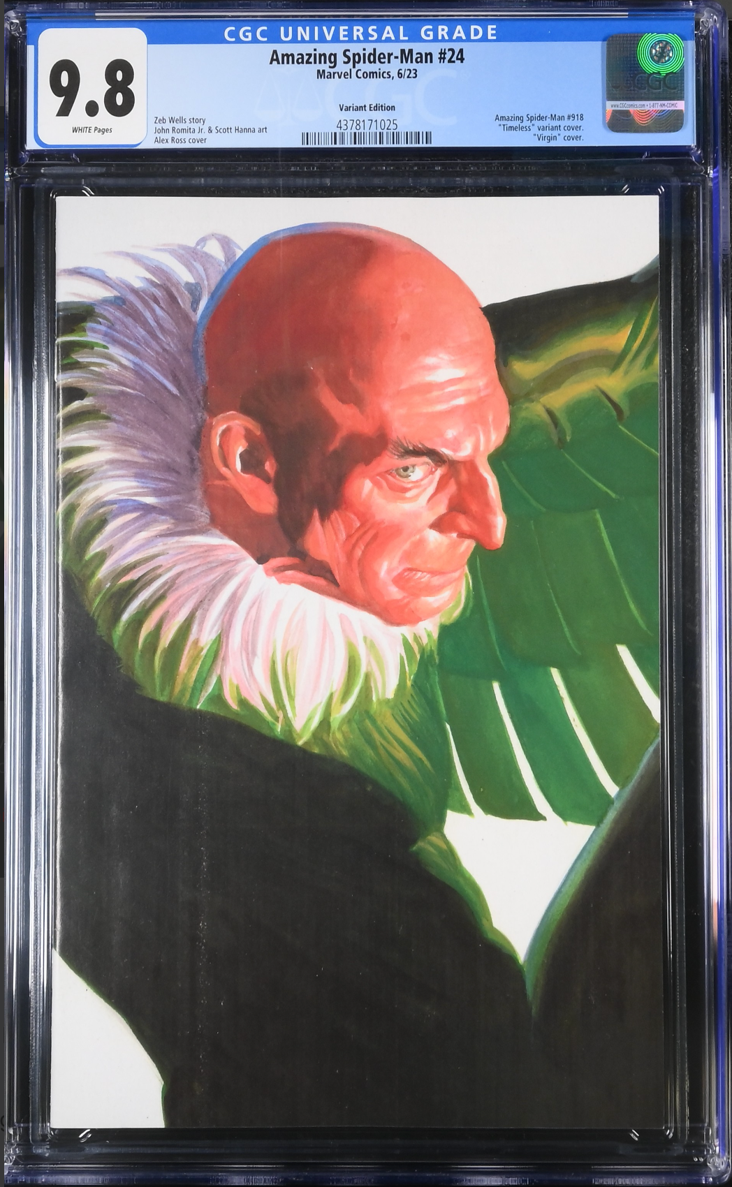 Amazing Spider-Man #24 Alex Ross Vulture "Timeless" Variant CGC 9.8