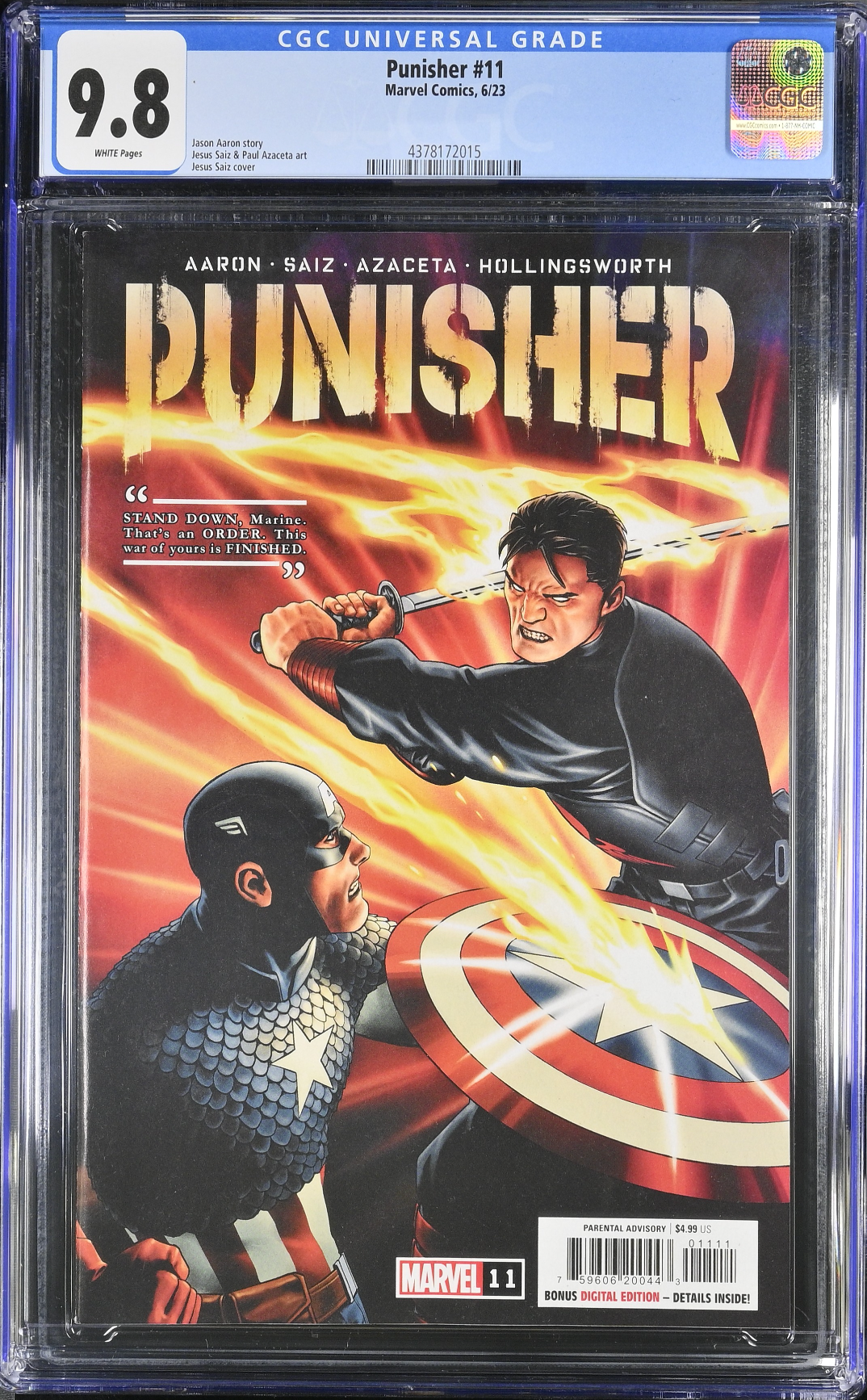 Punisher #11 CGC 9.8