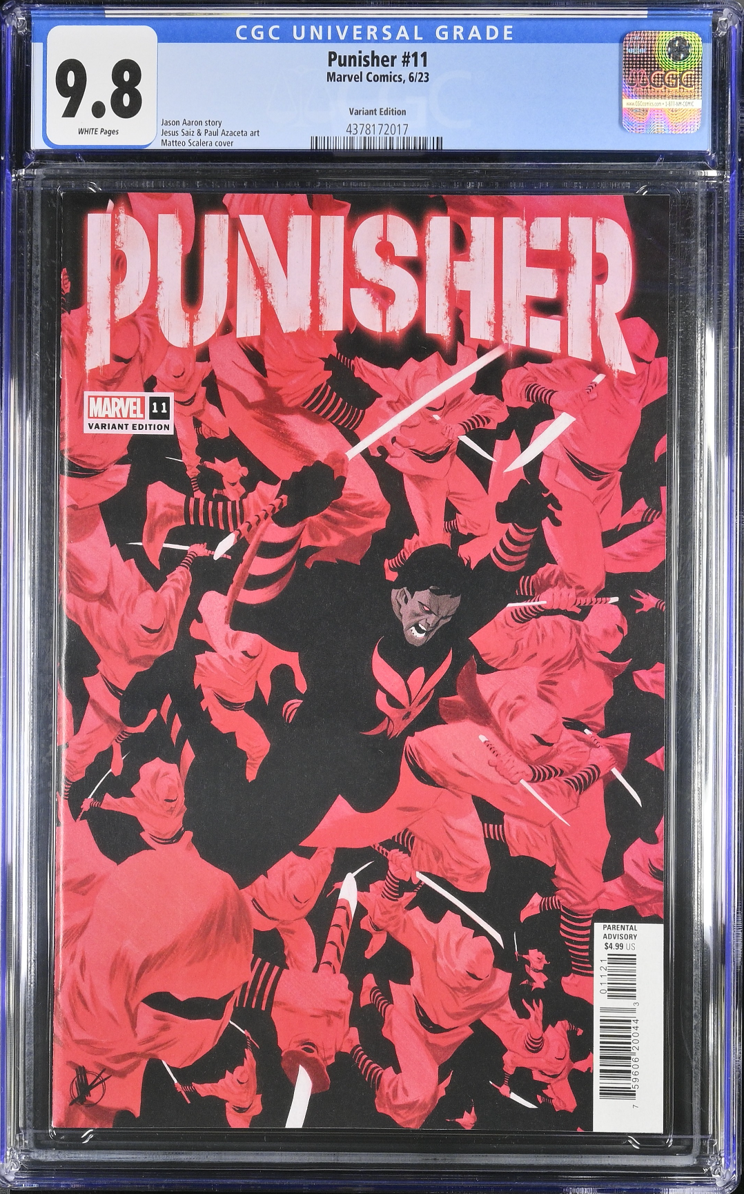 Punisher #11 Scalera Variant CGC 9.8