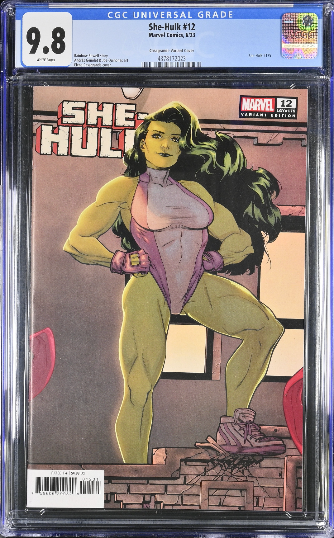 She-Hulk #12 Casagrande Variant CGC 9.8