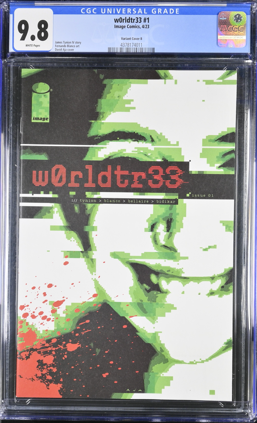 W0rldtr33 #1 Aja Variant CGC 9.8