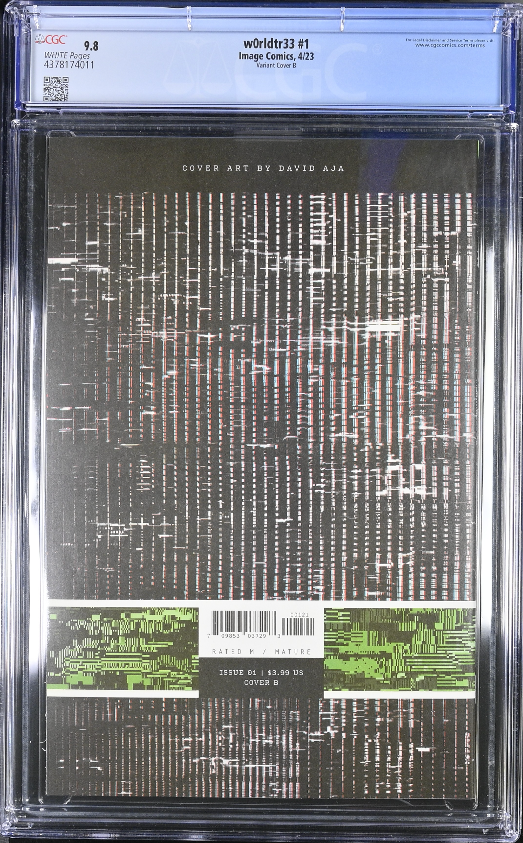 W0rldtr33 #1 Aja Variant CGC 9.8