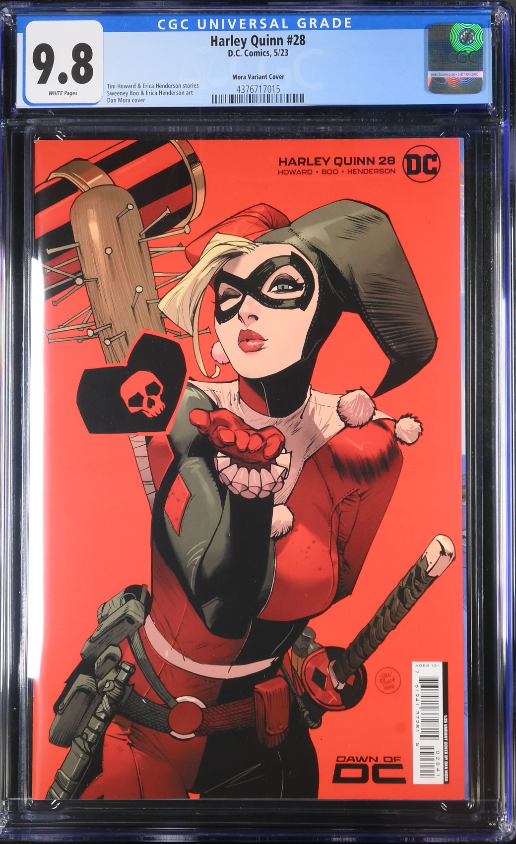 Harley Quinn #28 Mora 1:25 Retailer Incentive Variant CGC 9.8