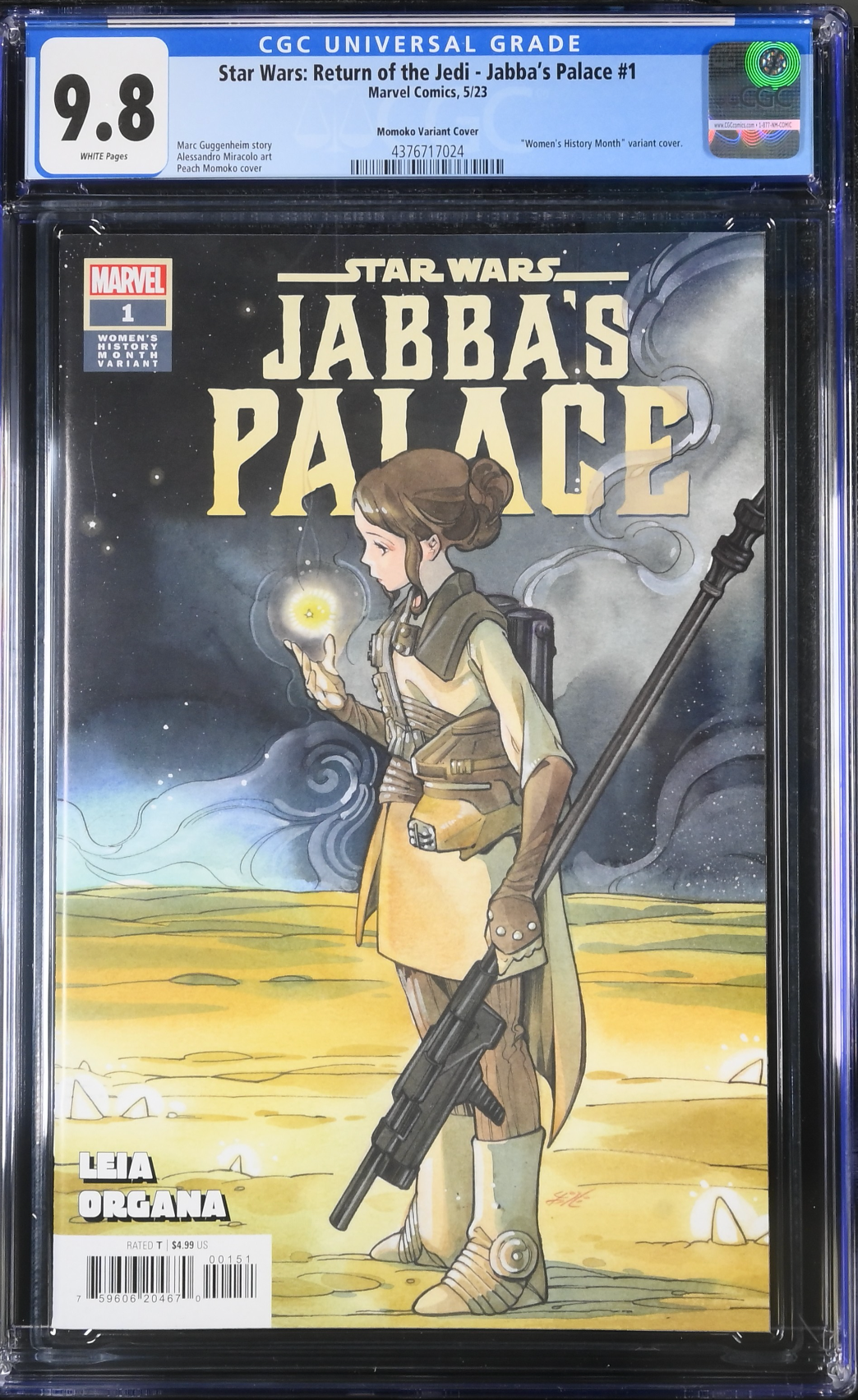 Star Wars: Return of the Jedi - Jabba's Palace #1 Momoko Variant CGC 9.8