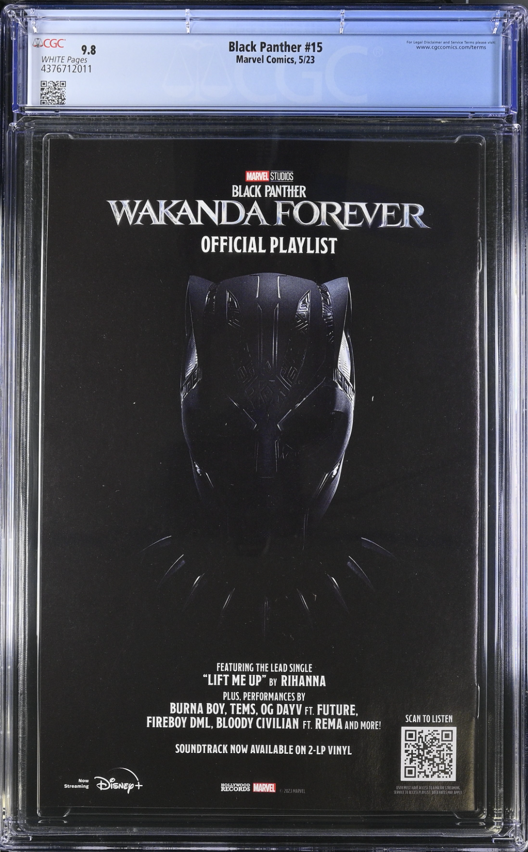 Black Panther #15 CGC 9.8