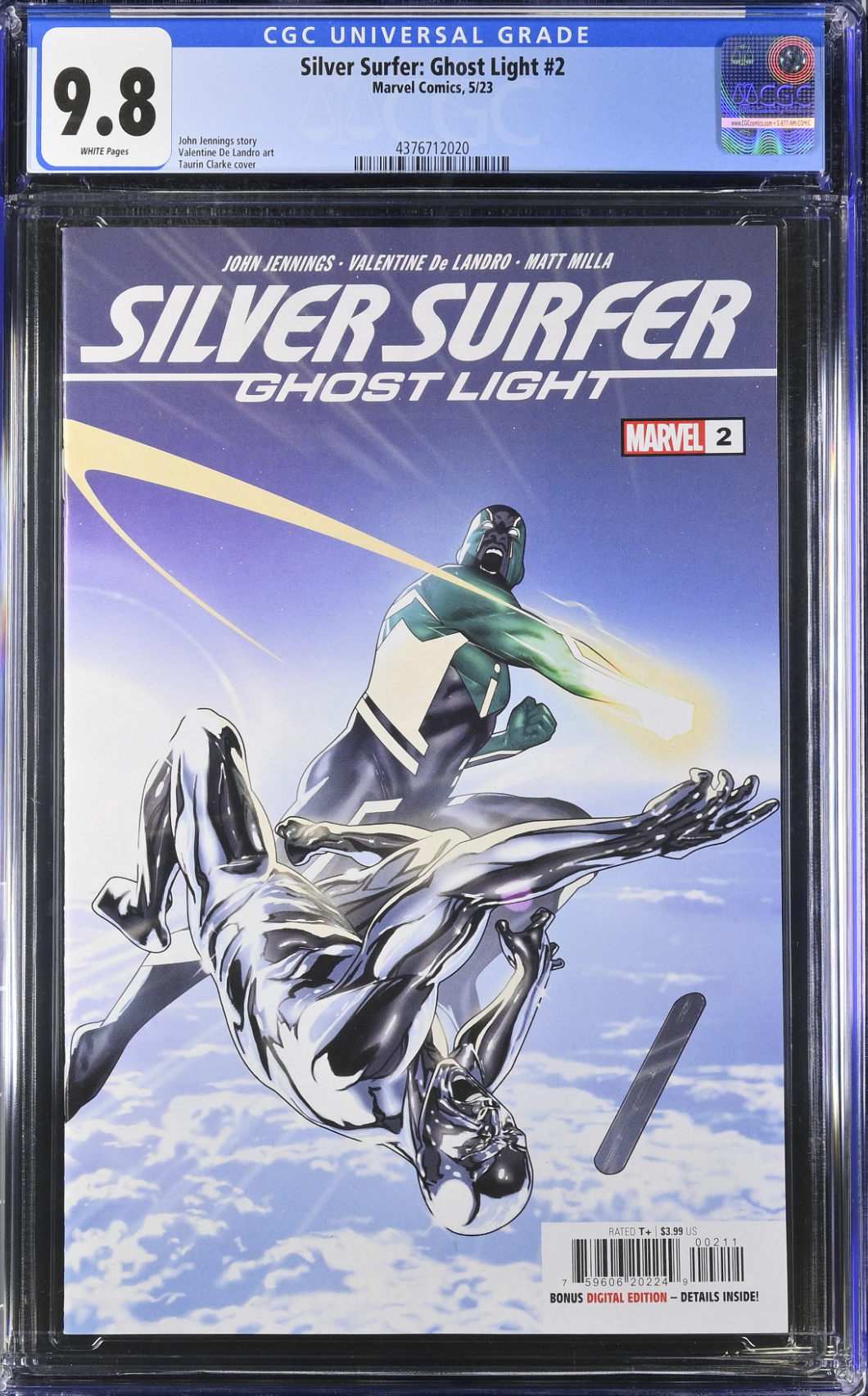 Silver Surfer: Ghost Light #2 CGC 9.8