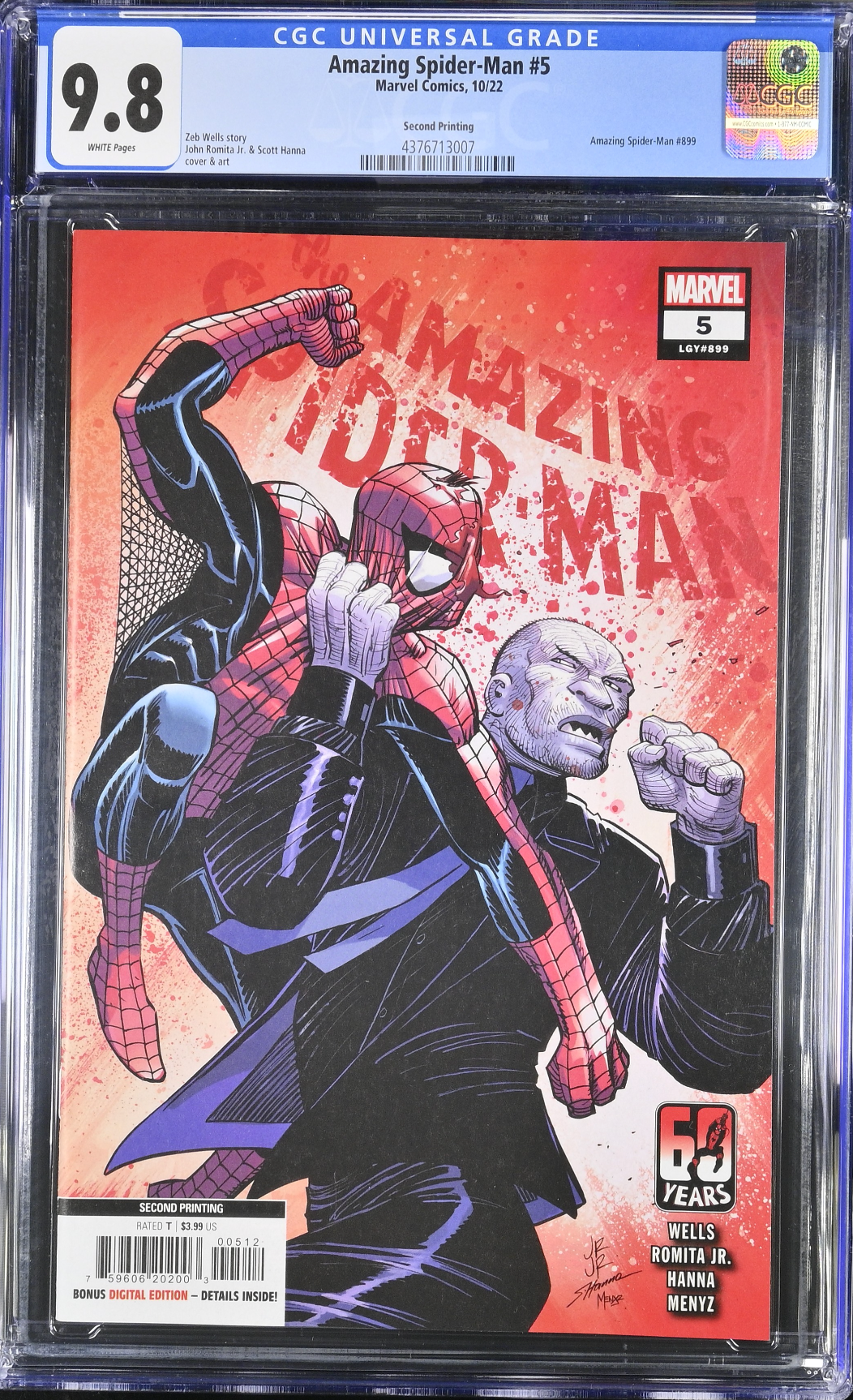 Amazing Spider-Man #5 Second Printing CGC 9.8