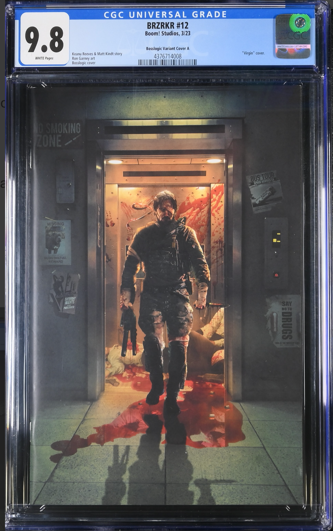 BRZRKR #12 BossLogic 1:50 Retailer Incentive Variant CGC 9.8 (Berzerker)