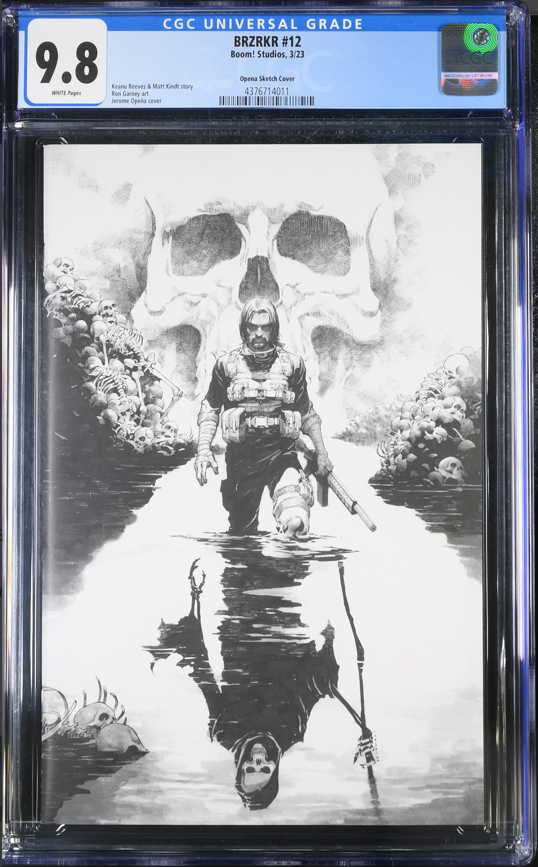 BRZRKR #12 Opena Unlockable Retailer Incentive Variant CGC 9.8 (Berzerker)