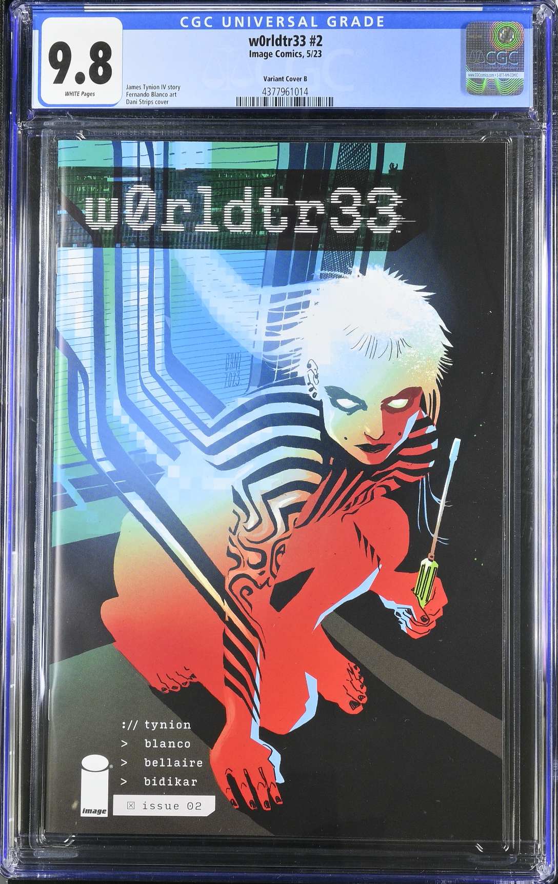 W0rldtr33 #2 Dani Variant CGC 9.8