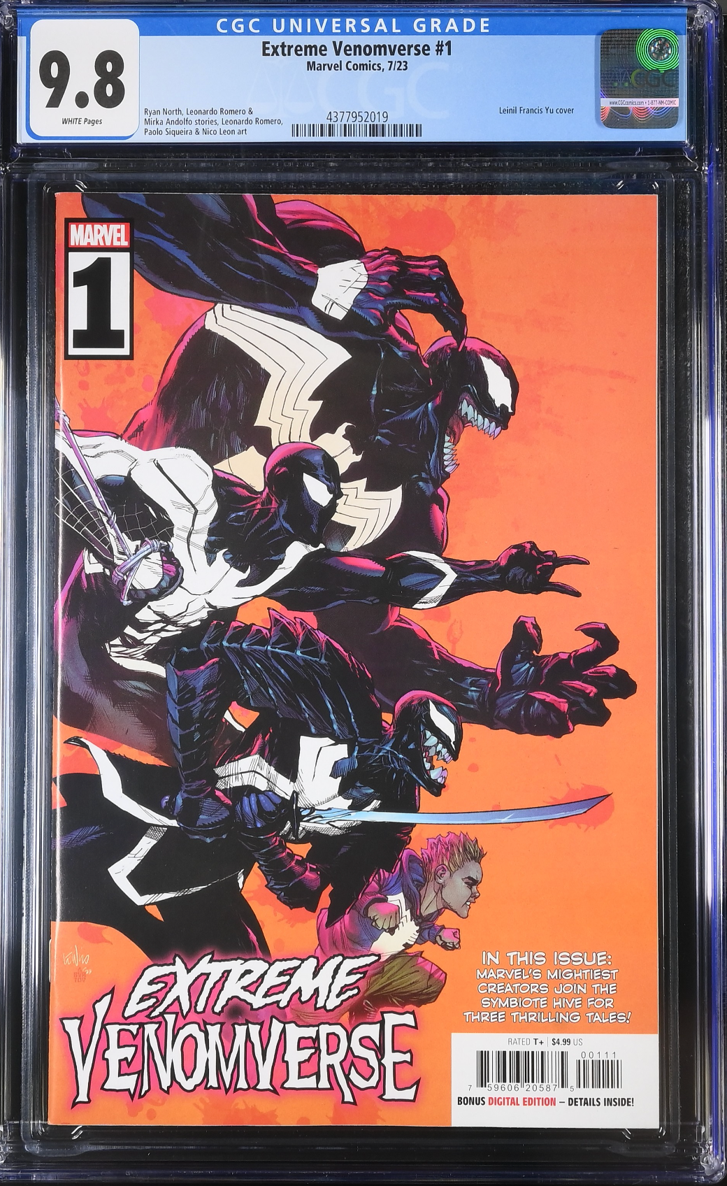 Extreme Venomverse #1 CGC 9.8