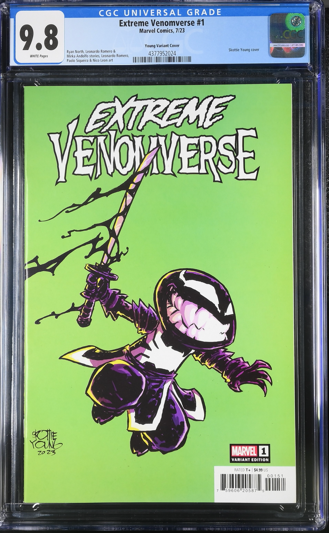 Extreme Venomverse #1 Young Variant CGC 9.8