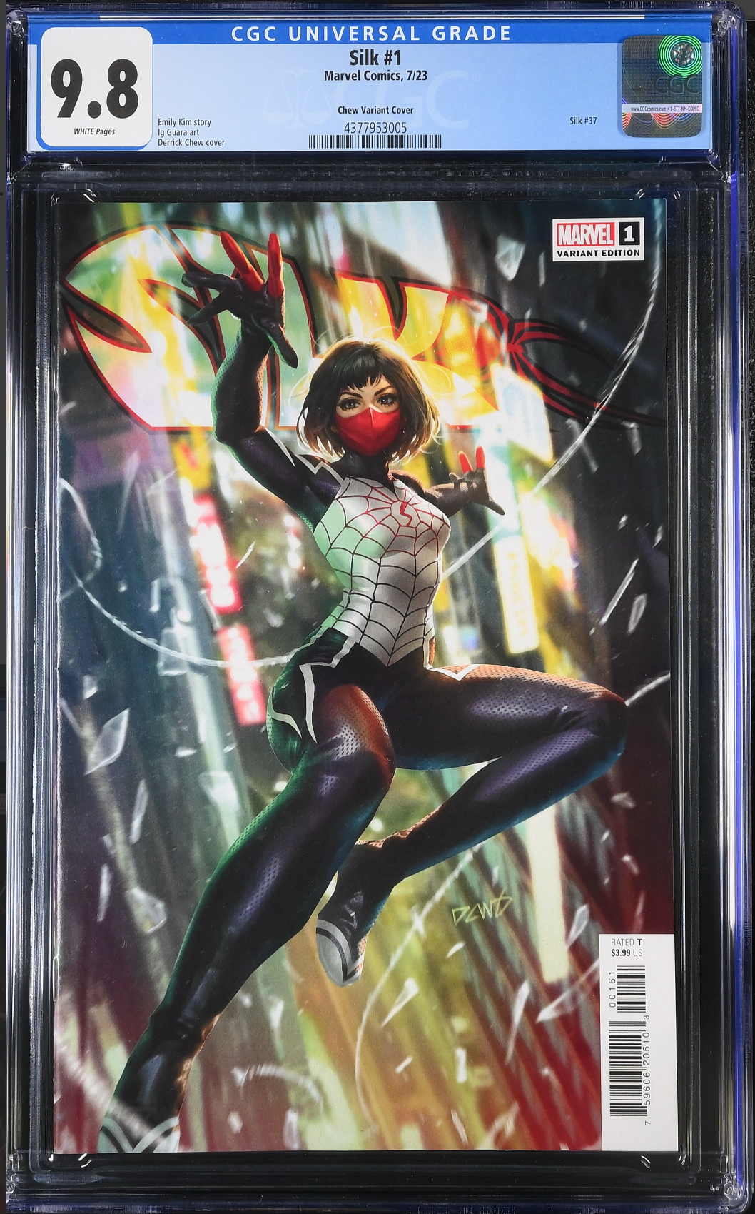 Silk #1 Chew Variant CGC 9.8