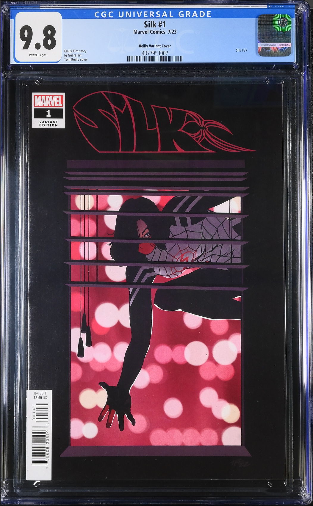 Silk #1 Reilly Variant CGC 9.8