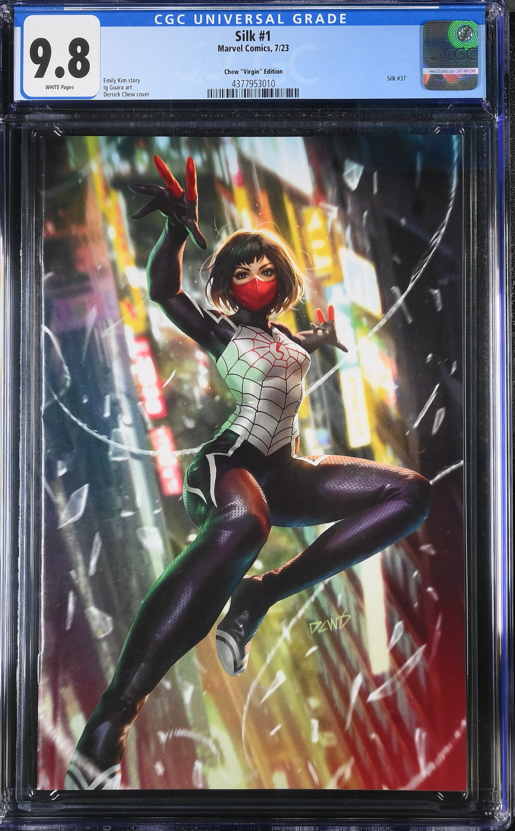 Silk #1 Chew 1:50 Virgin Retailer Incentive Variant CGC 9.8