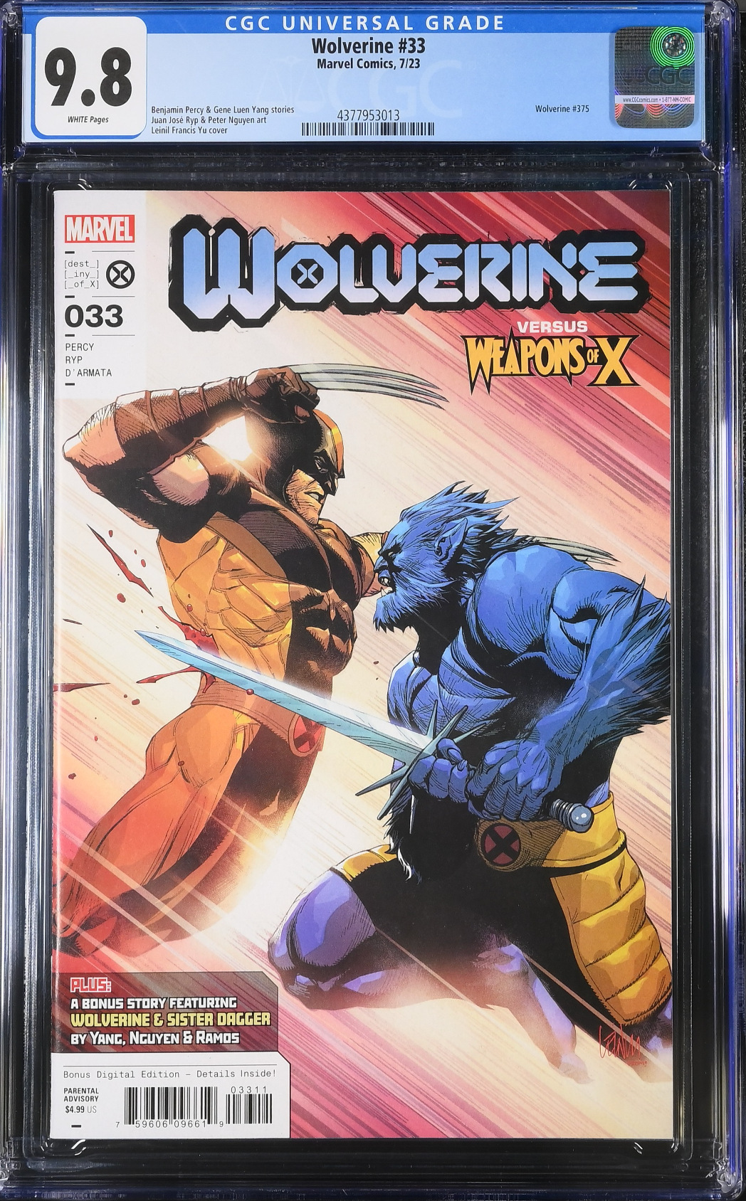 Wolverine #33 CGC 9.8