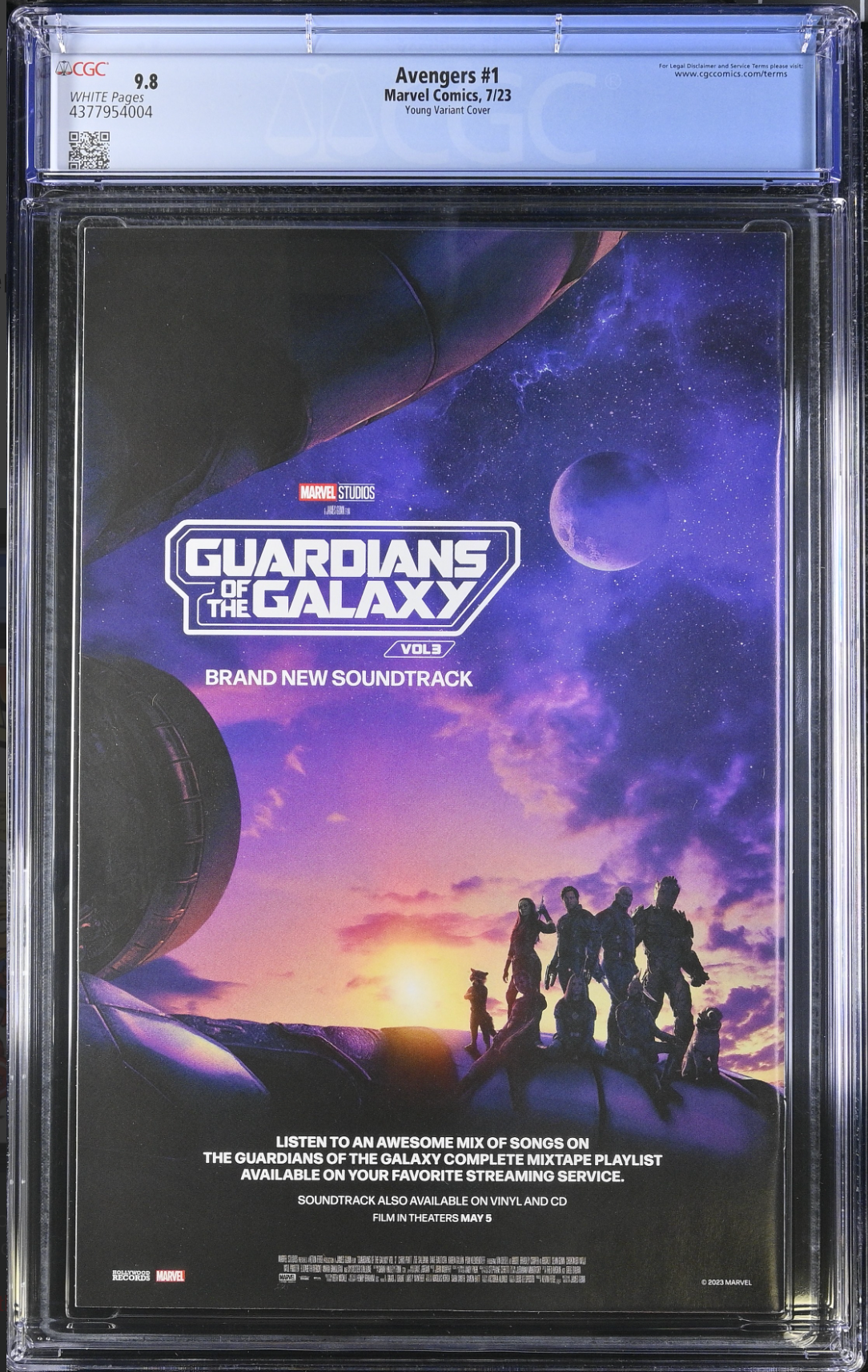 Avengers #1 Young Variant CGC 9.8