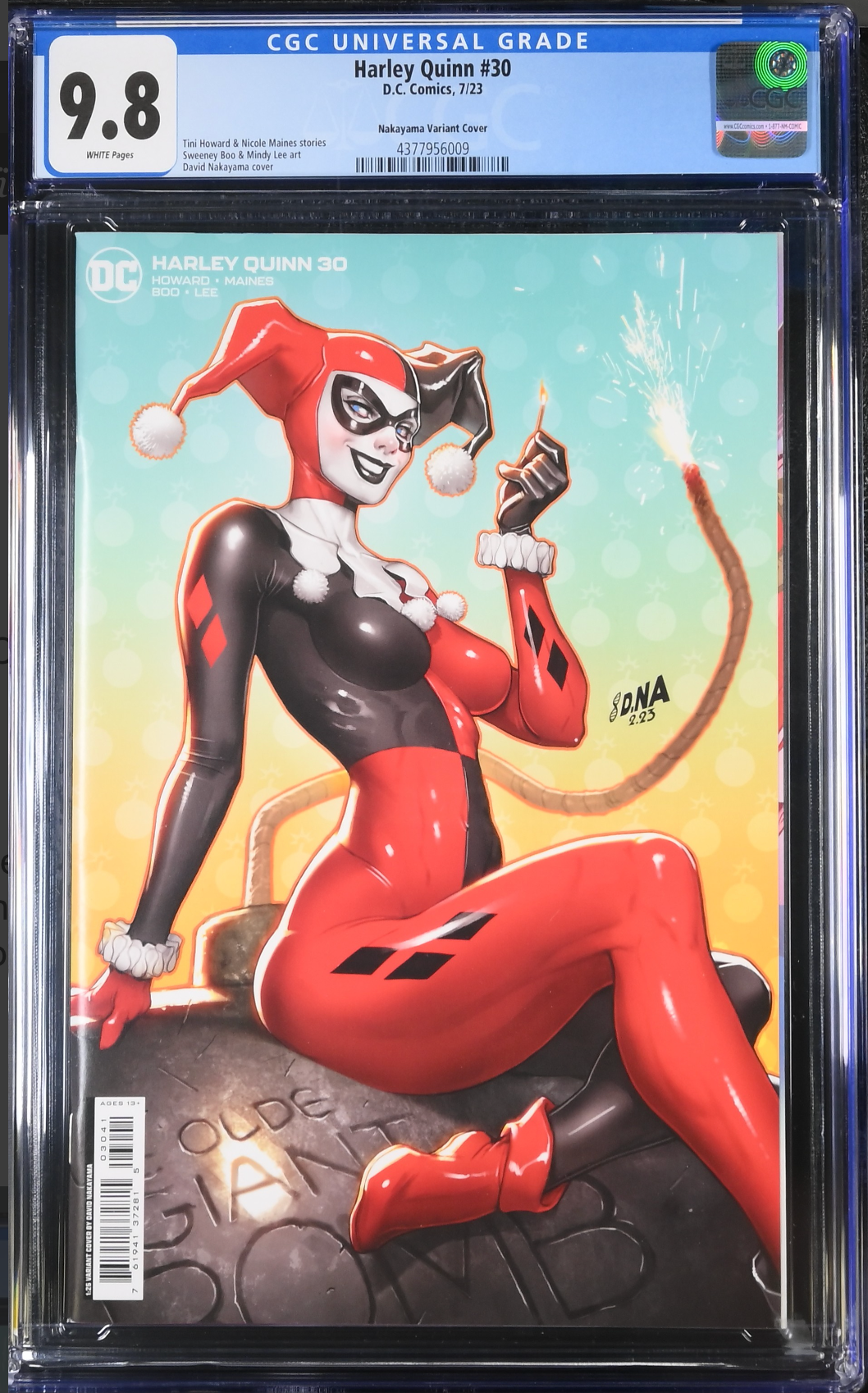 Harley Quinn #30 Nakayama 1:25 Retailer Incentive Variant CGC 9.8