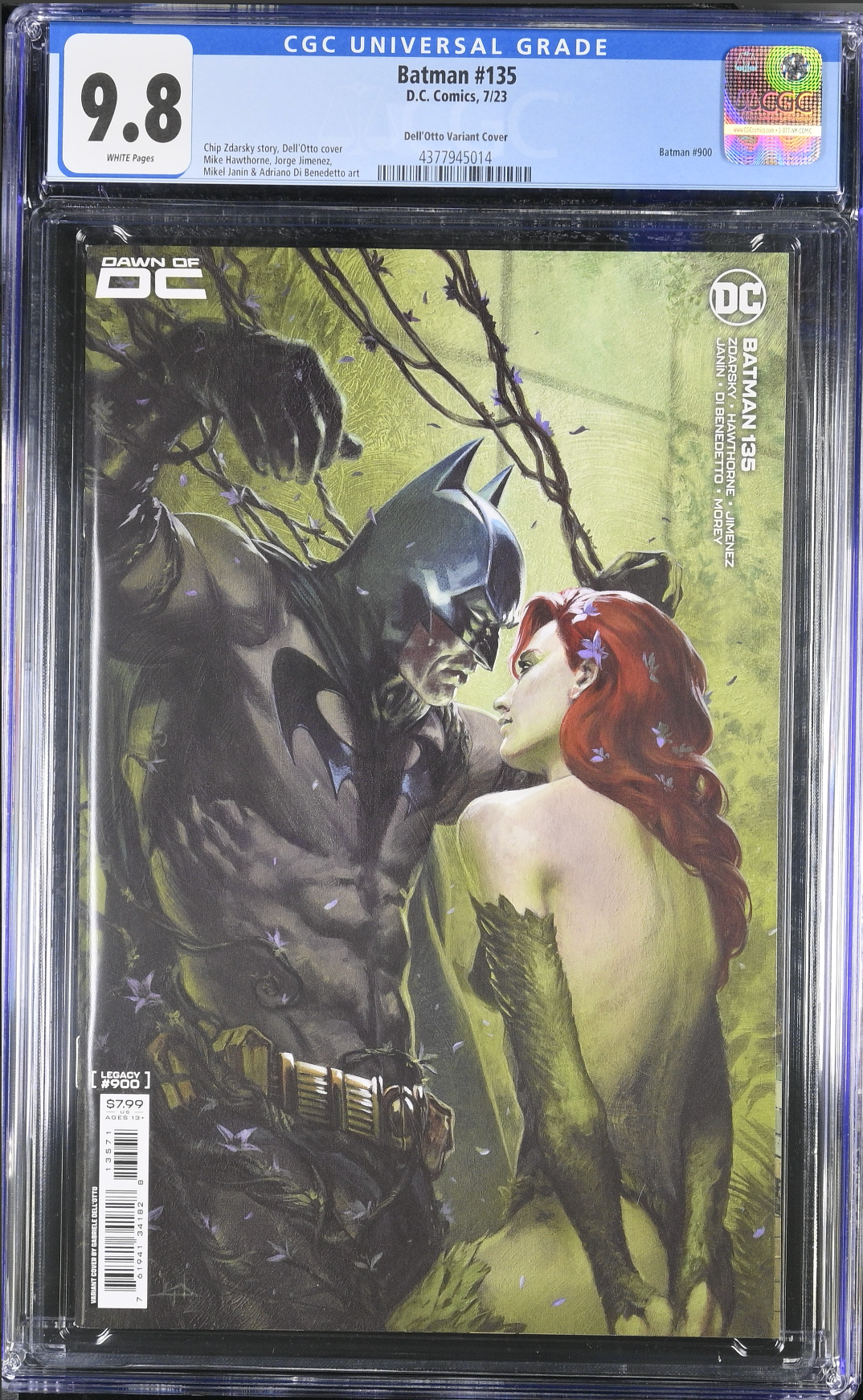 Batman #135 (#900) - Cover D - Dell'Otto Variant CGC 9.8