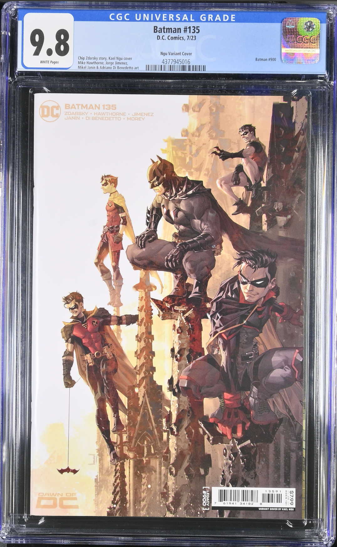 Batman #135 (#900) - Cover F - Ngu Variant CGC 9.8