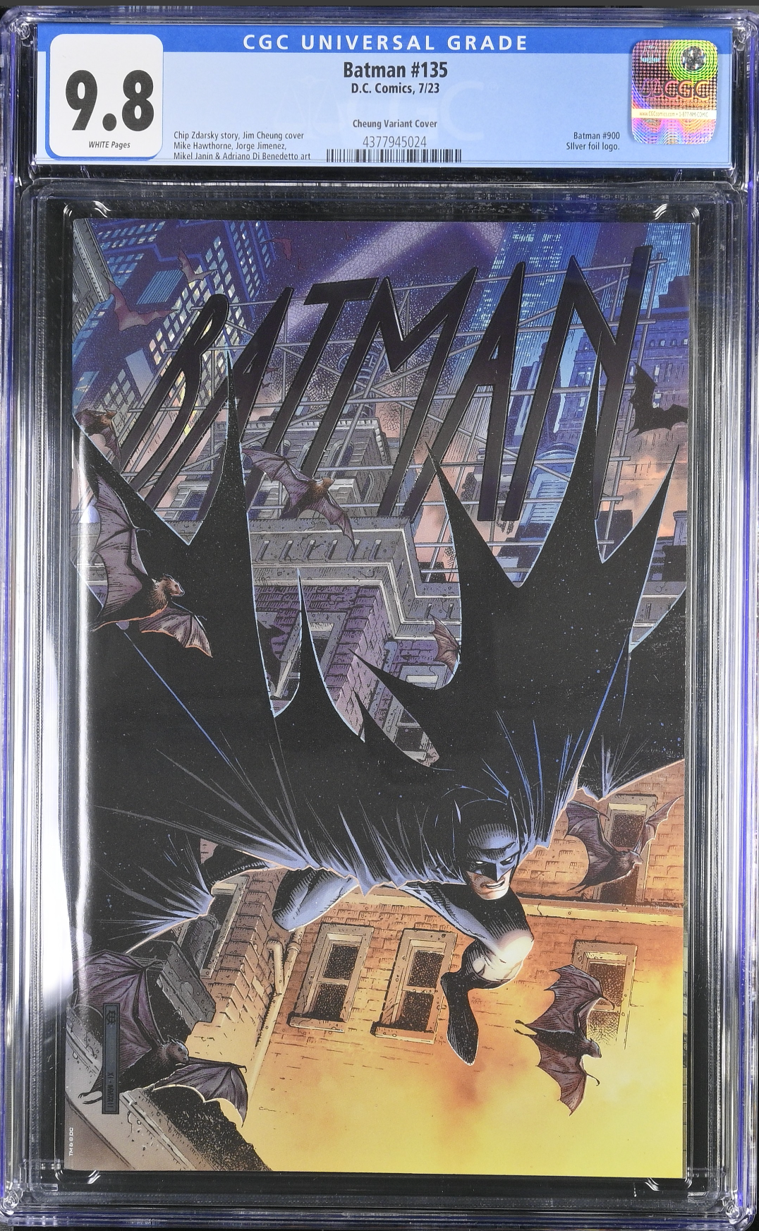 Batman #135 (#900) - Cover H - Cheung Foil Variant CGC 9.8