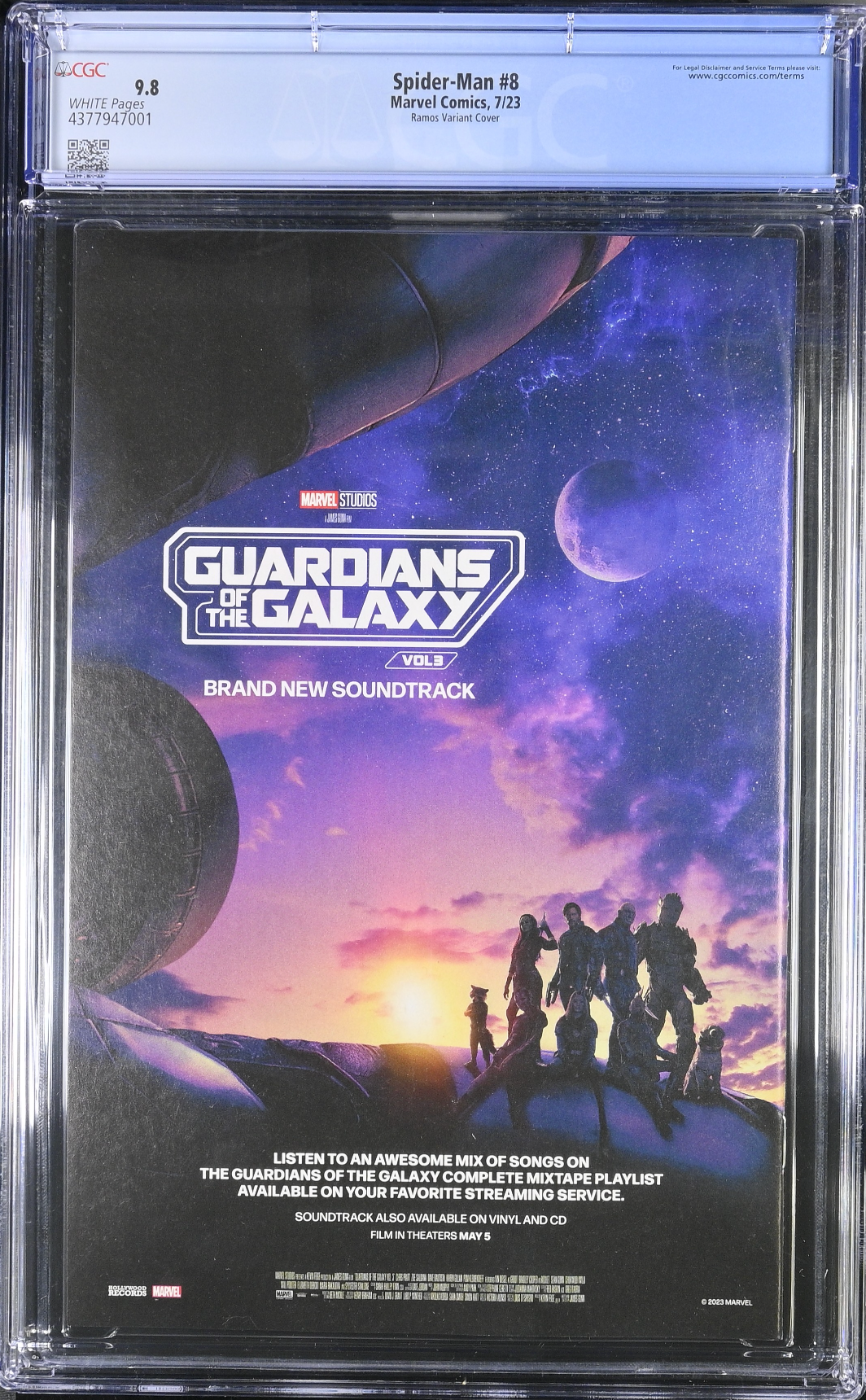 Spider-Man #8 Ramos Variant CGC 9.8 - First Full Spider-Boy