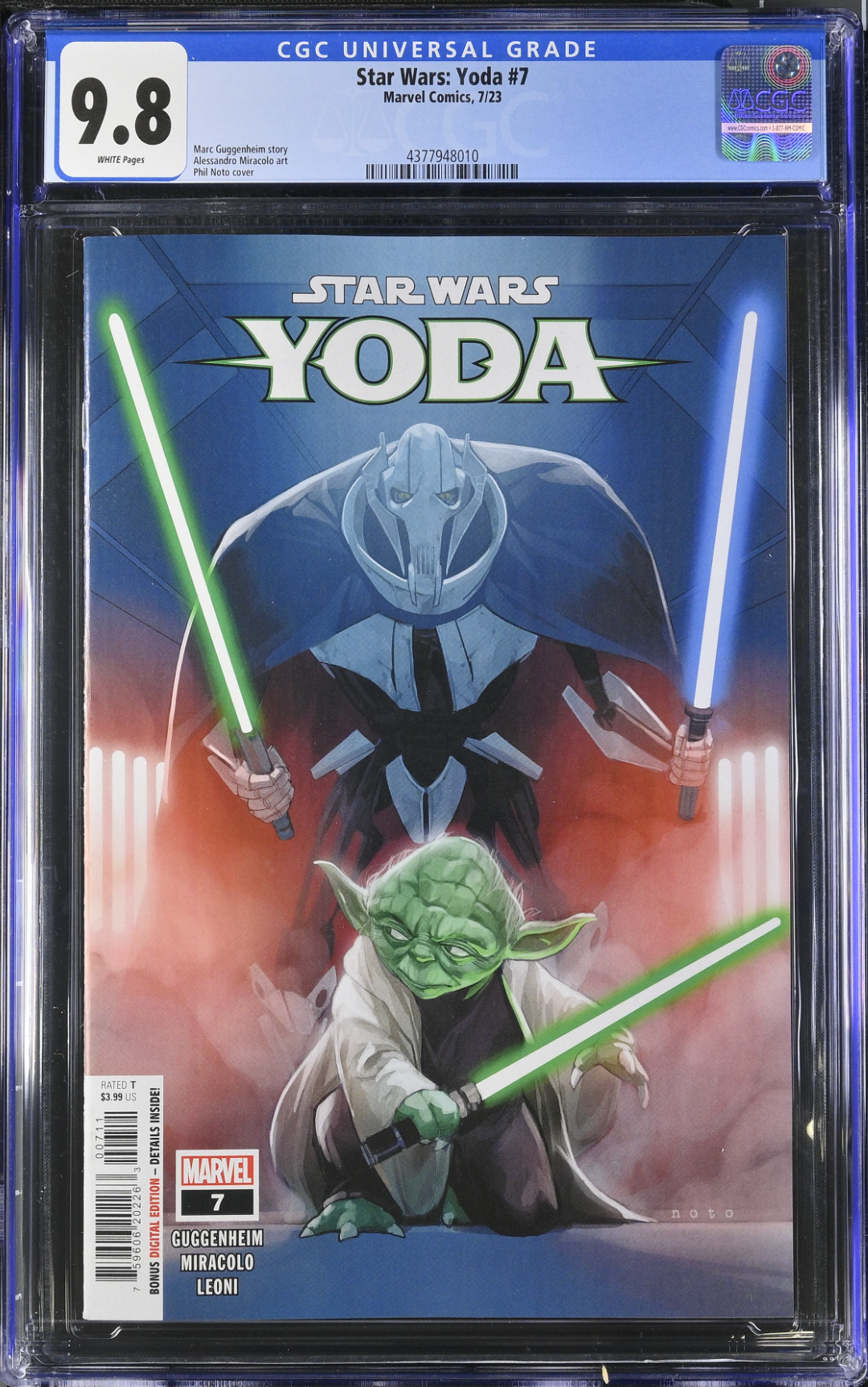 Star Wars: Yoda #7 CGC 9.8