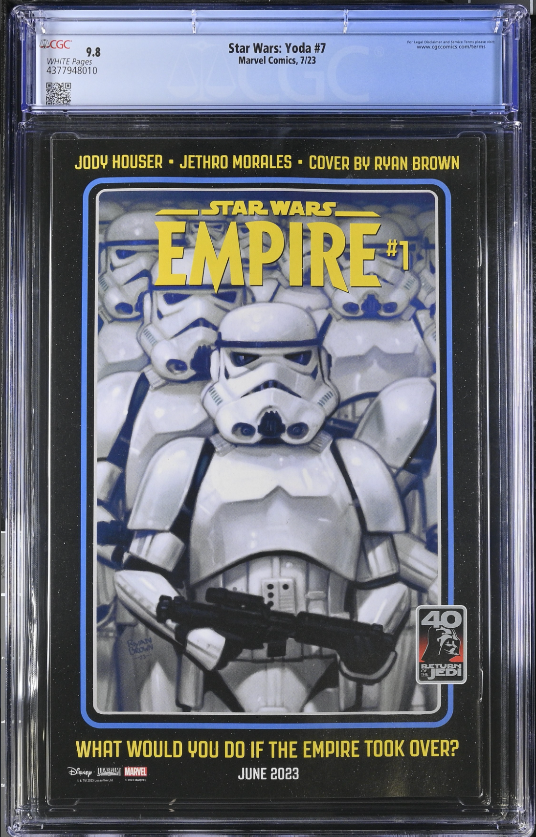 Star Wars: Yoda #7 CGC 9.8