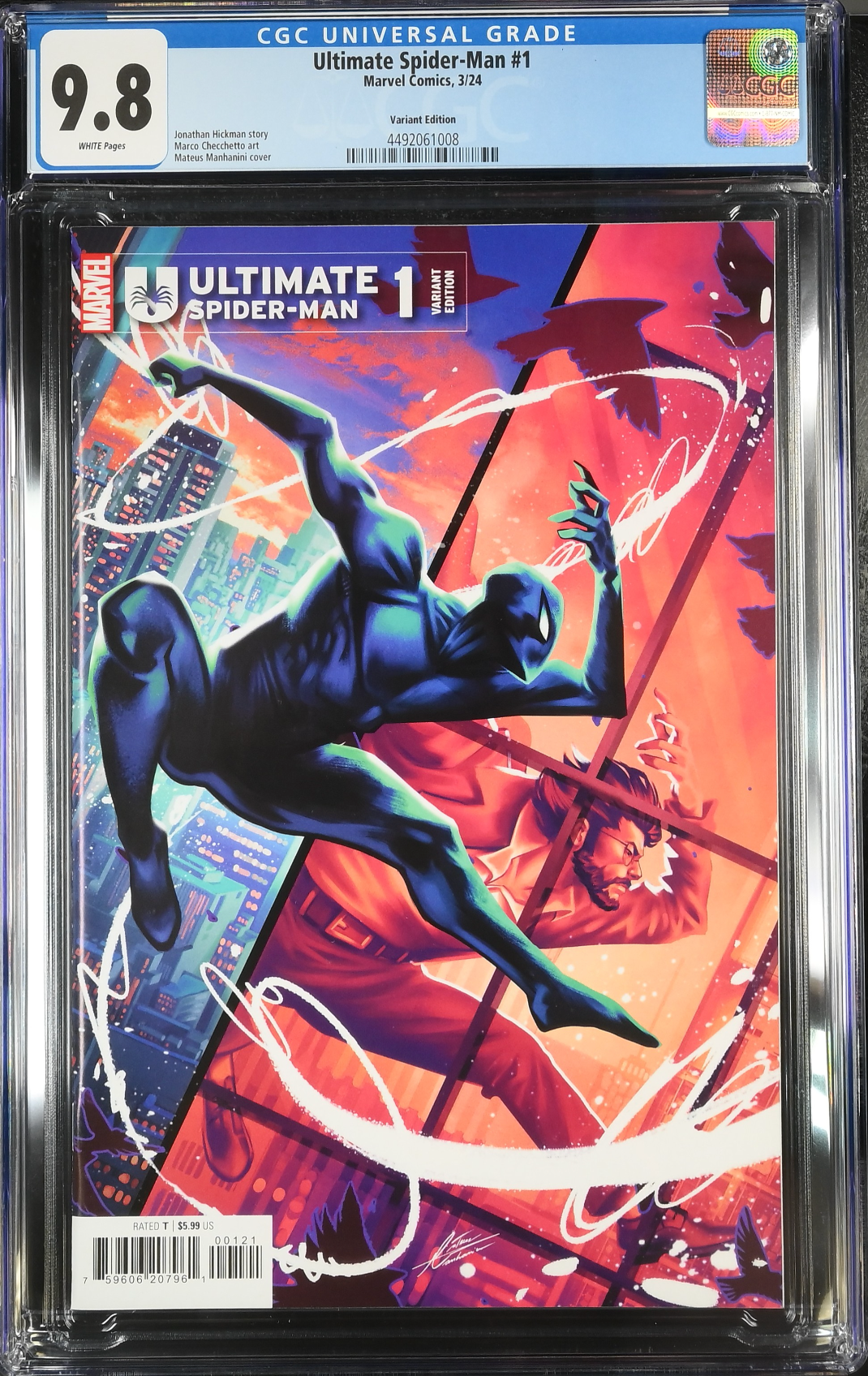 Ultimate Spider-Man #1 Manhanini Variant CGC 9.8