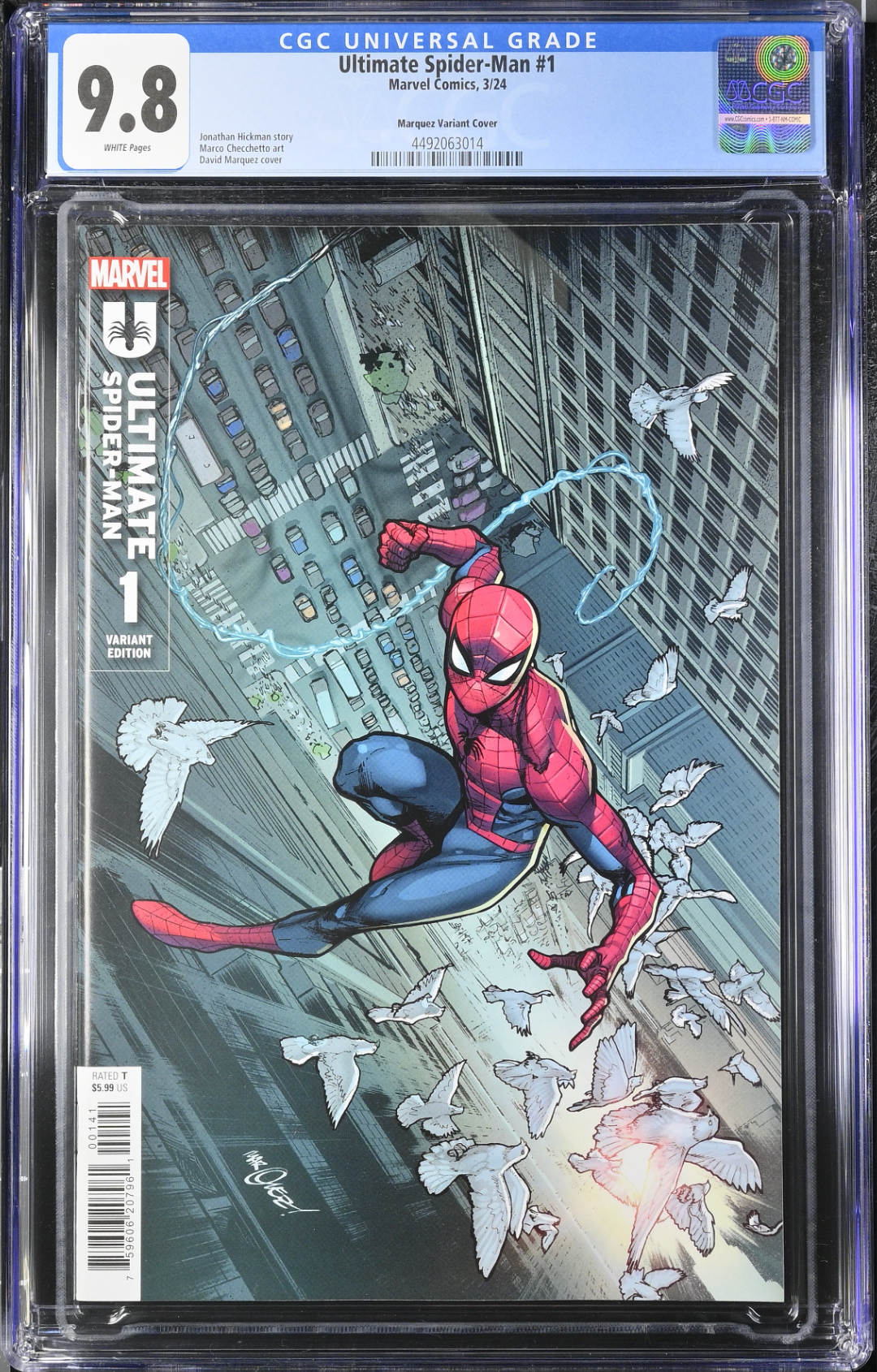 Ultimate Spider-Man #1 Marquez Variant CGC 9.8