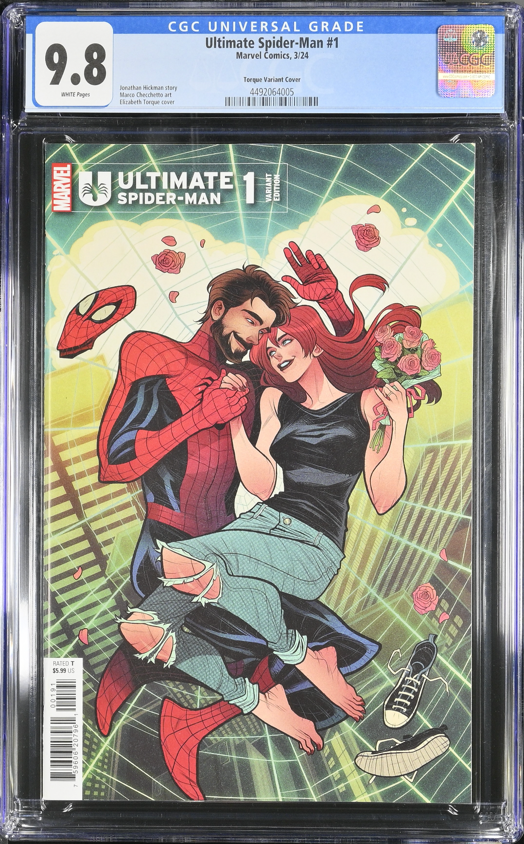 Ultimate Spider-Man #1 Torque Variant CGC 9.8