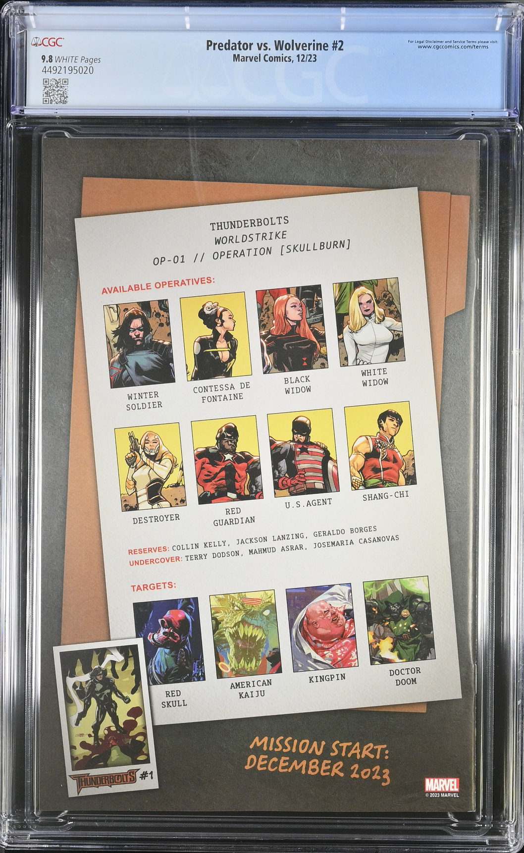 Predator vs. Wolverine #2 CGC 9.8