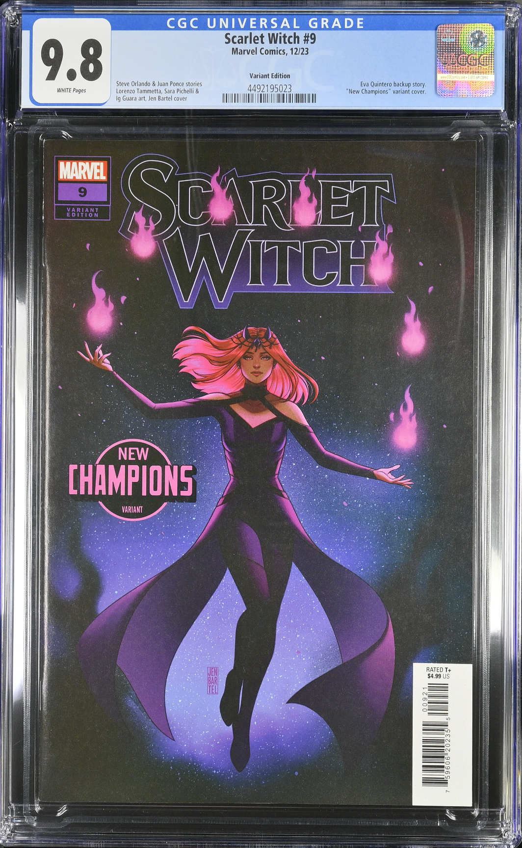 Scarlet Witch #9 Bartel Variant CGC 9.8