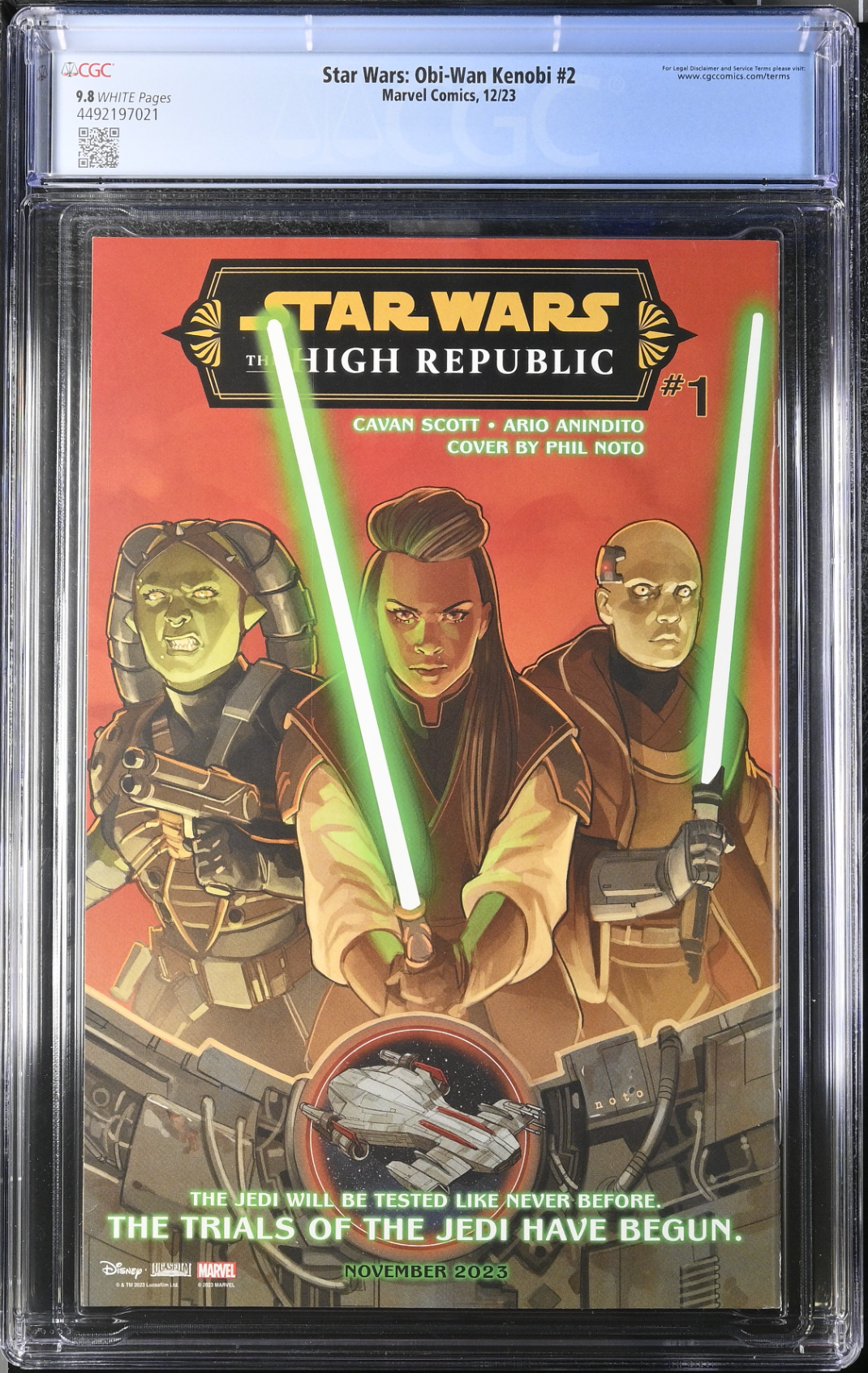 Star Wars: Obi-Wan Kenobi #2 CGC 9.8