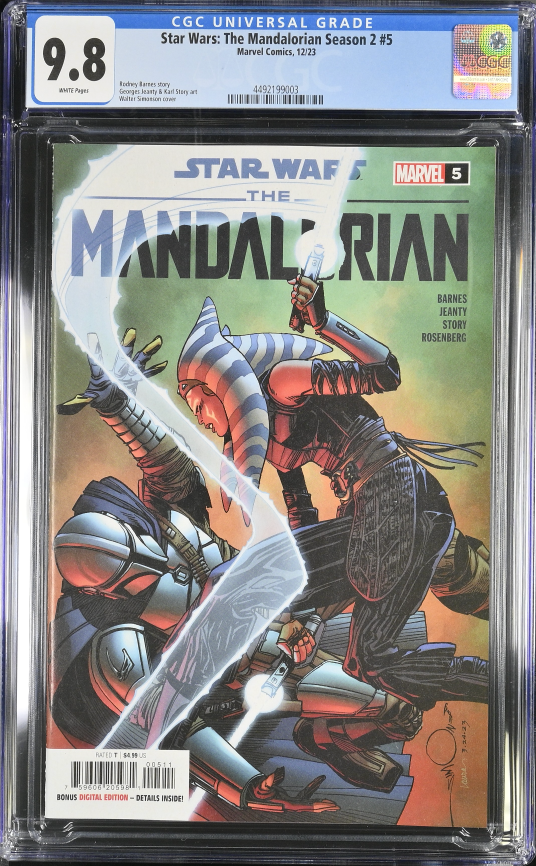 Star Wars: The Mandalorian Season 2 #5 CGC 9.8