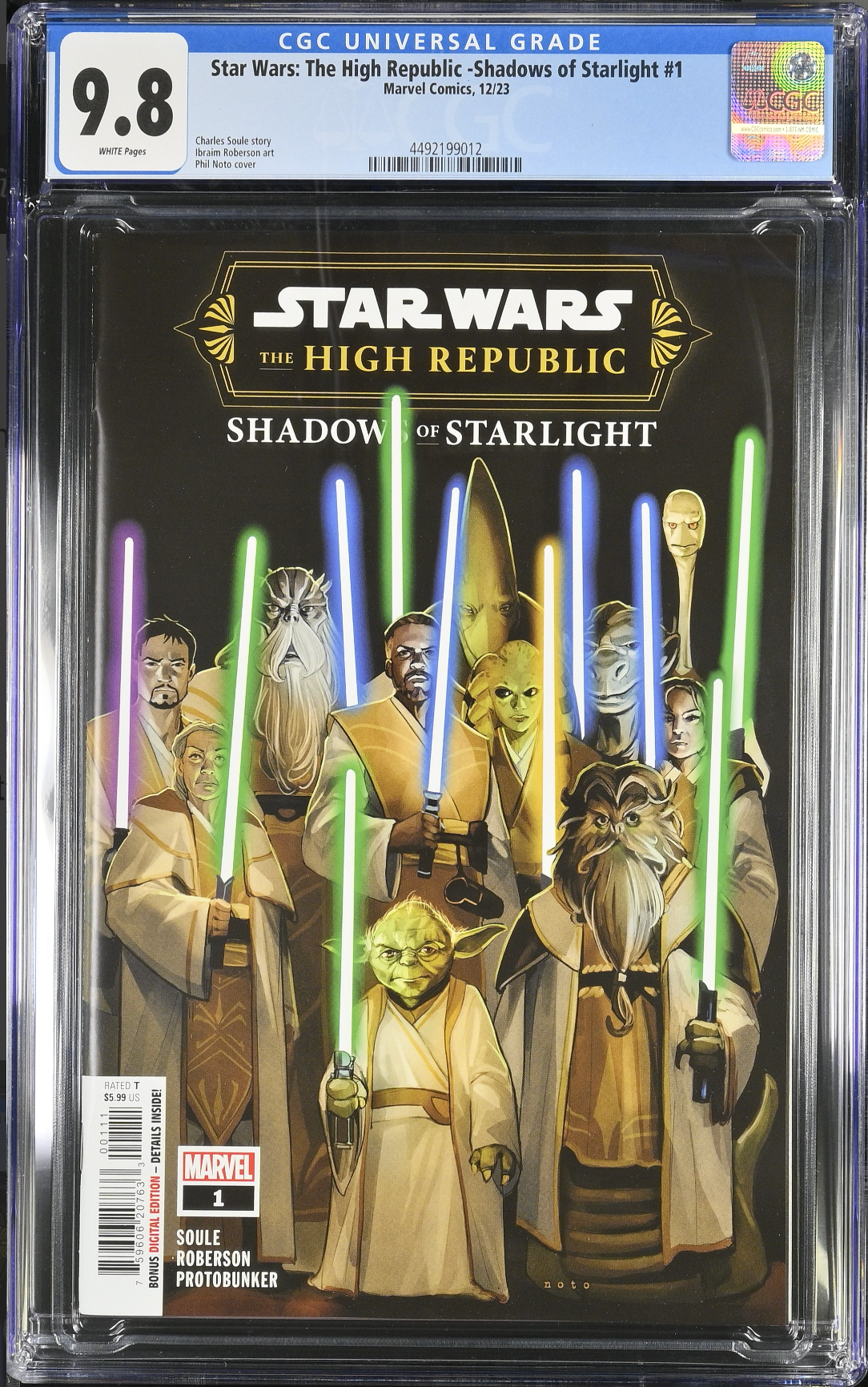 Star Wars: The High Republic - Shadows of Starlight #1 CGC 9.8