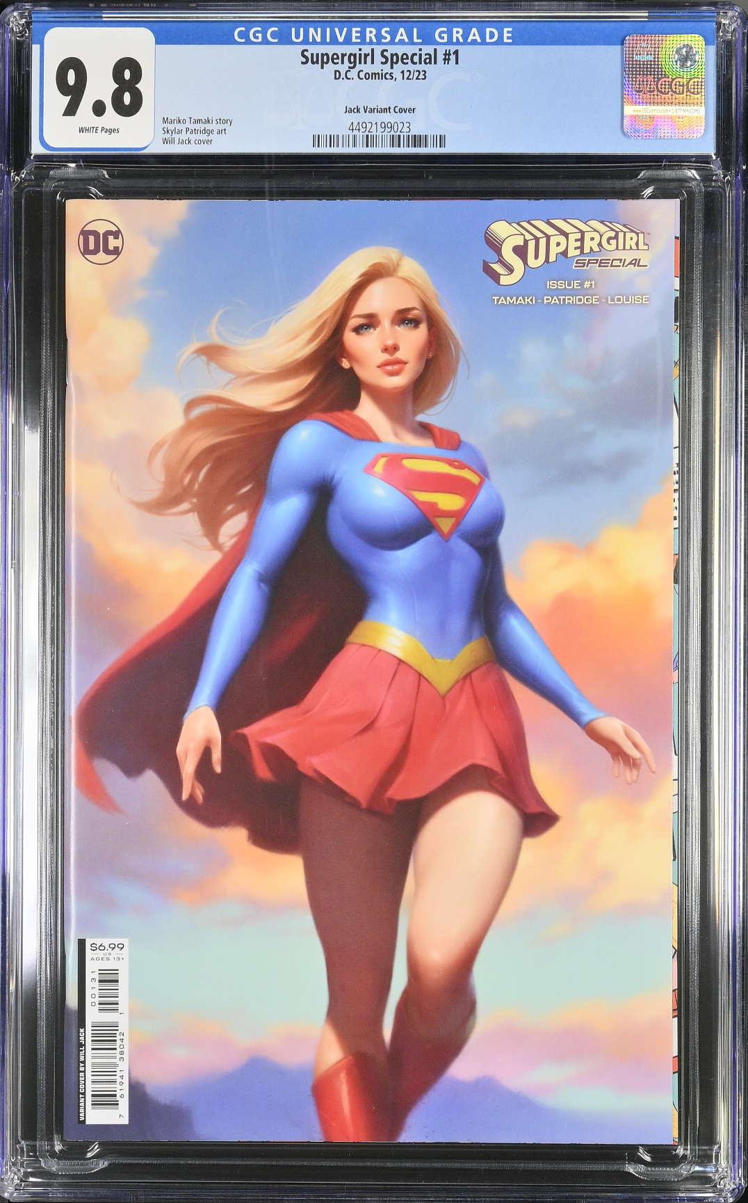 Supergirl Special #1 Jack Variant CGC 9.8