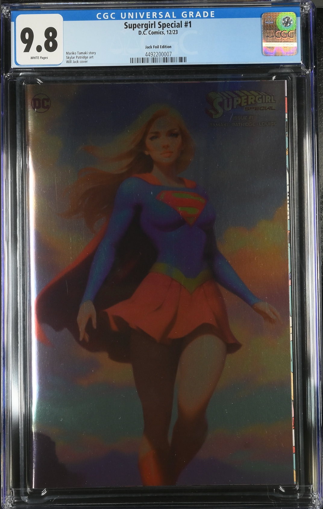 Supergirl Special #1 Jack Foil Variant CGC 9.8