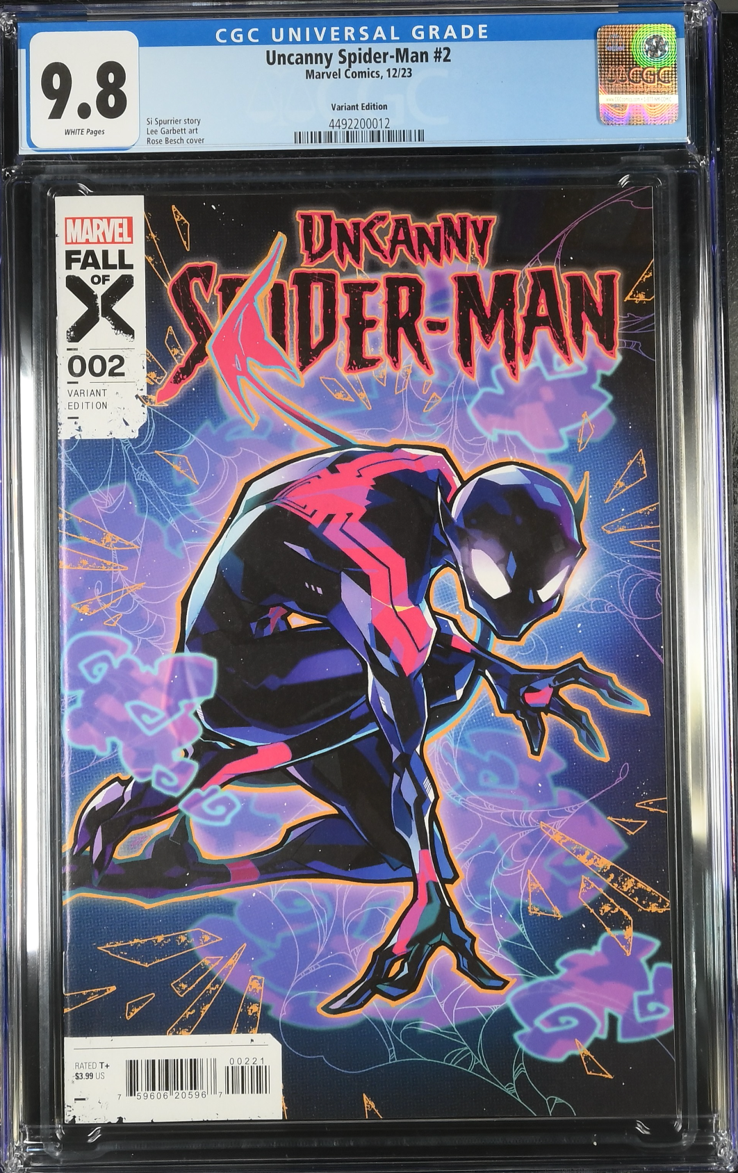 Uncanny Spider-Man #2 Besch Variant CGC 9.8