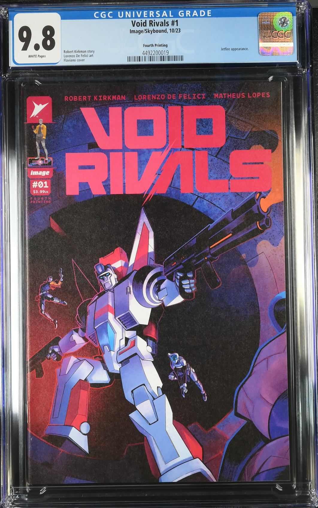 Void Rivals #1 Fourth Printing CGC 9.8