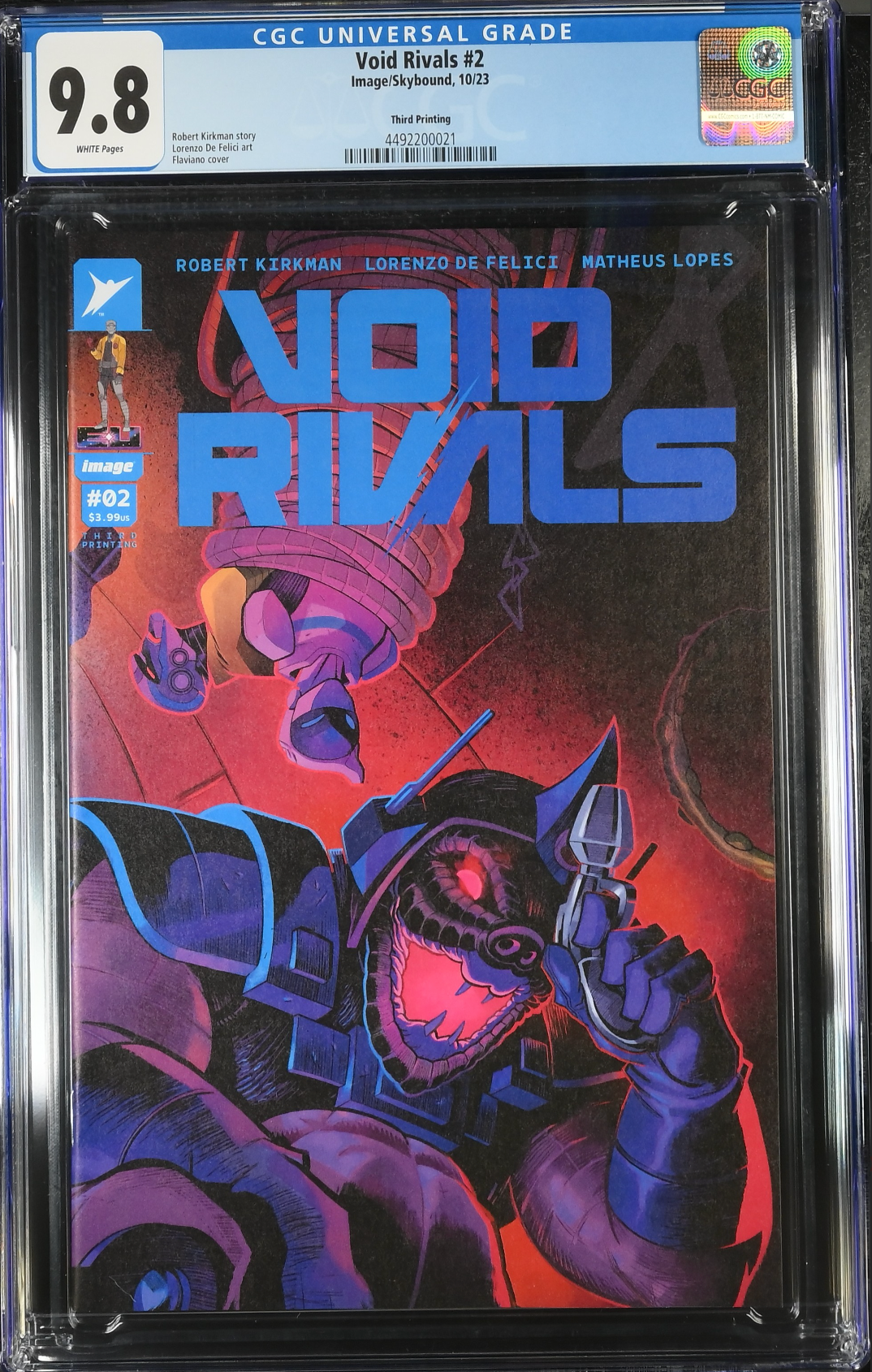 Void Rivals #2 Third Printing CGC 9.8