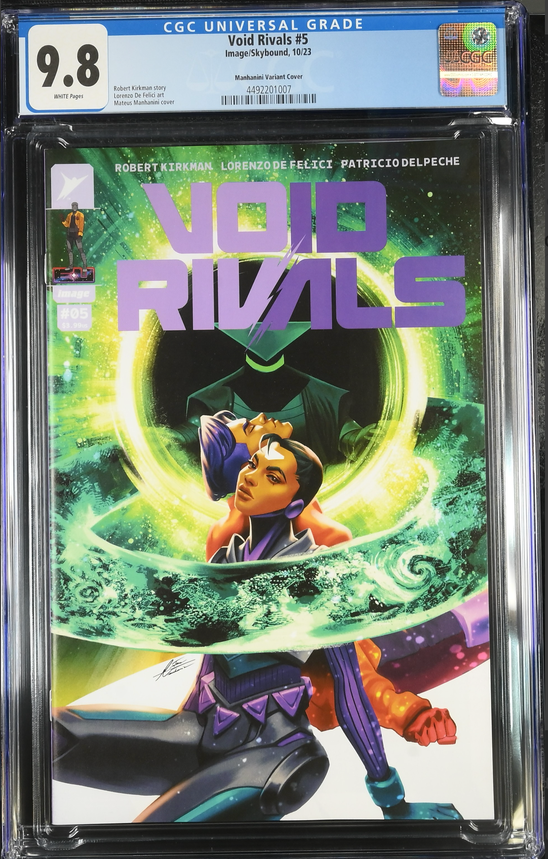 Void Rivals #5 Manhanini 1:10 Retailer Incentive Variant CGC 9.8