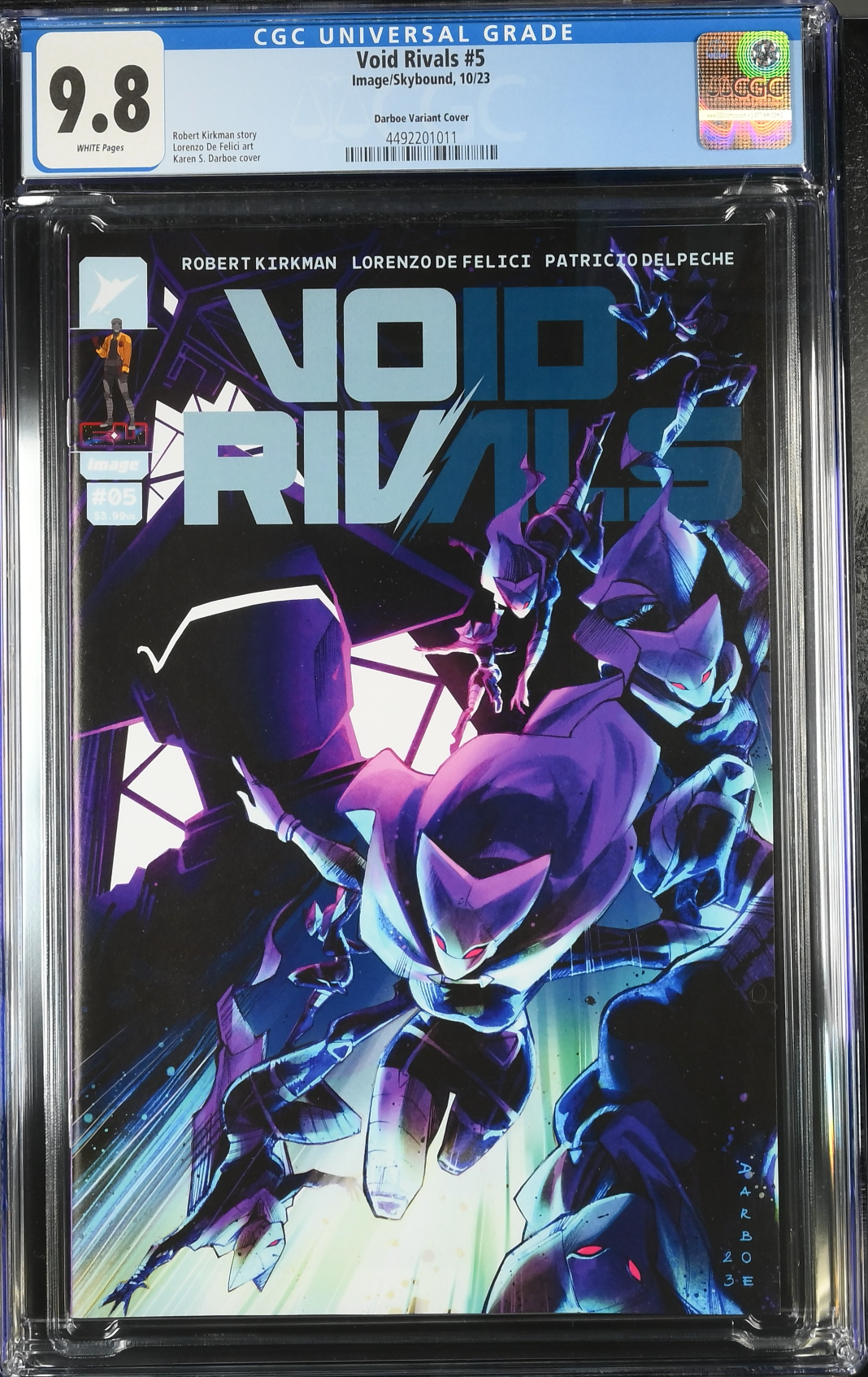 Void Rivals #5 Darboe 1:25 Retailer Incentive Variant CGC 9.8