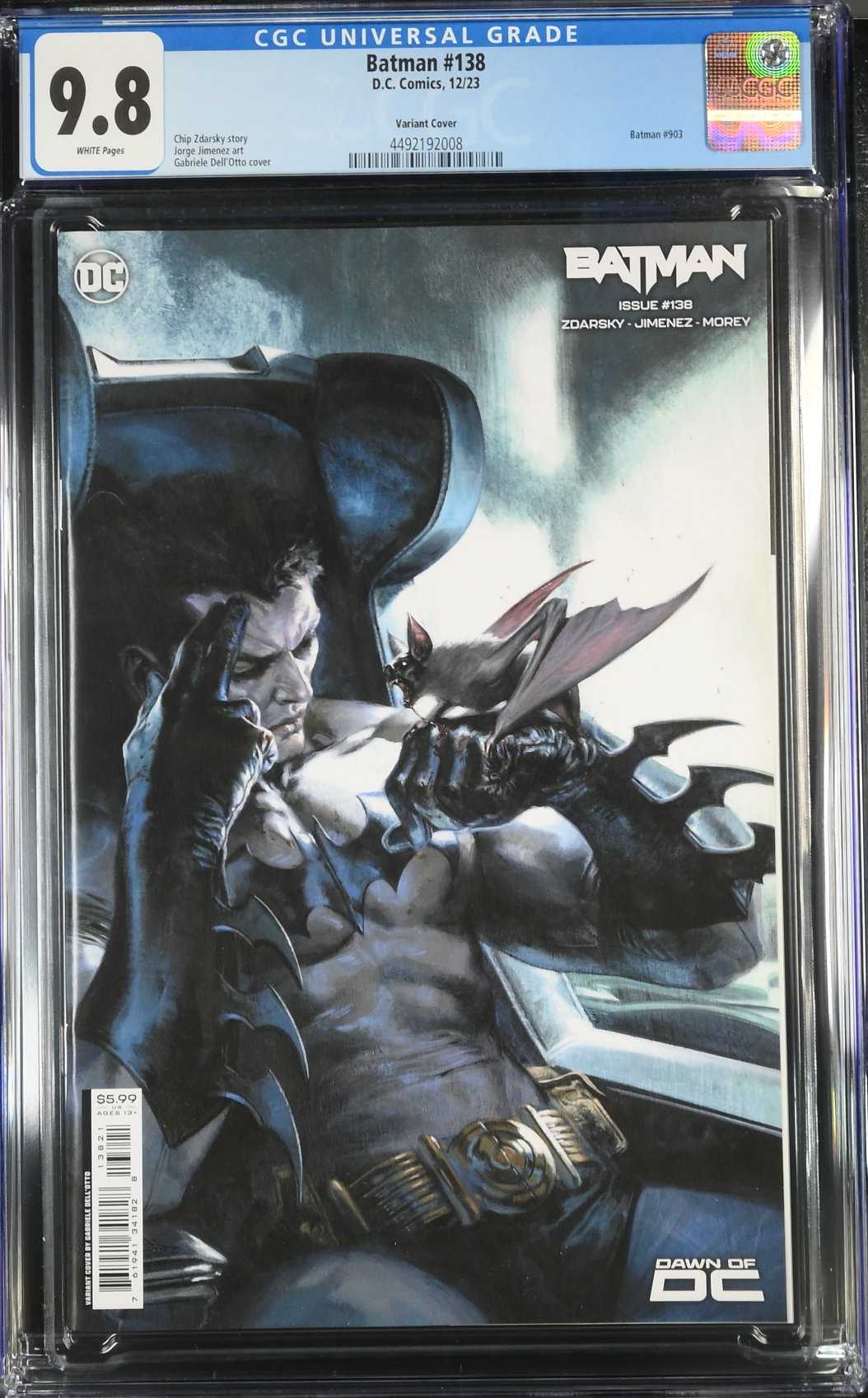 Batman #138 Dell'Otto Variant CGC 9.8