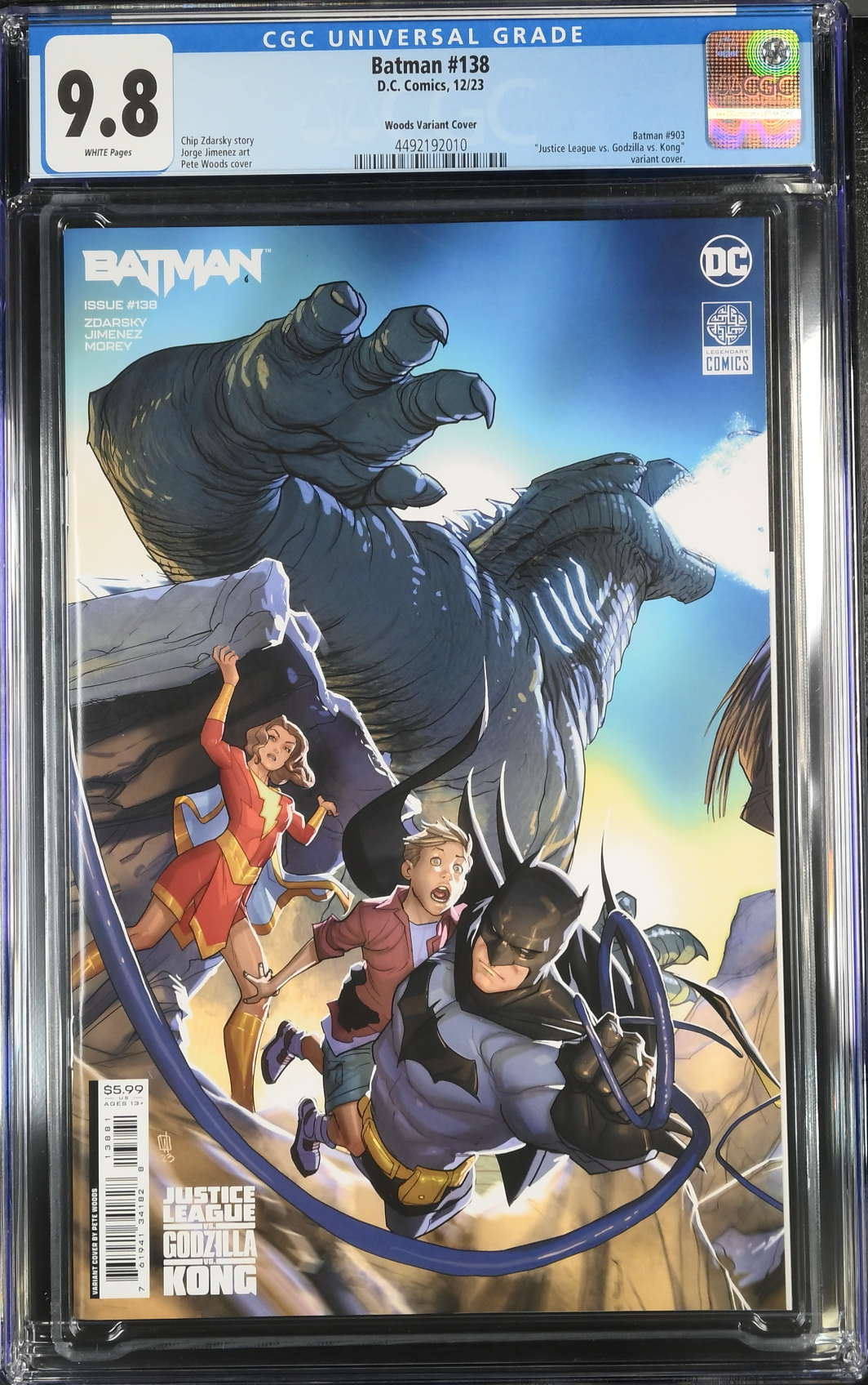 Batman #138 Woods Variant CGC 9.8