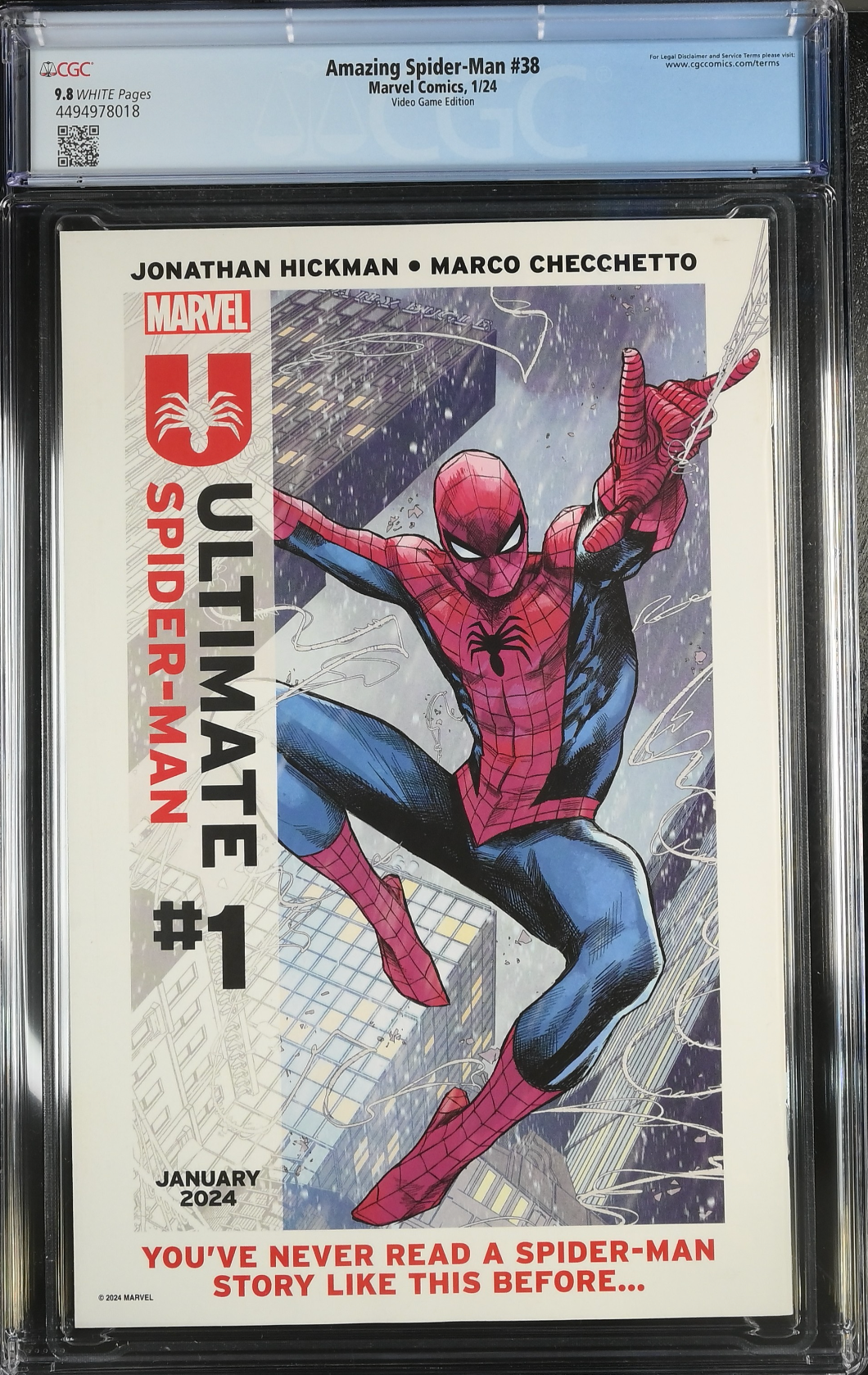 Amazing Spider-Man #38 Ying Spider-Man 2 Stone Monkey Suit Variant CGC 9.8