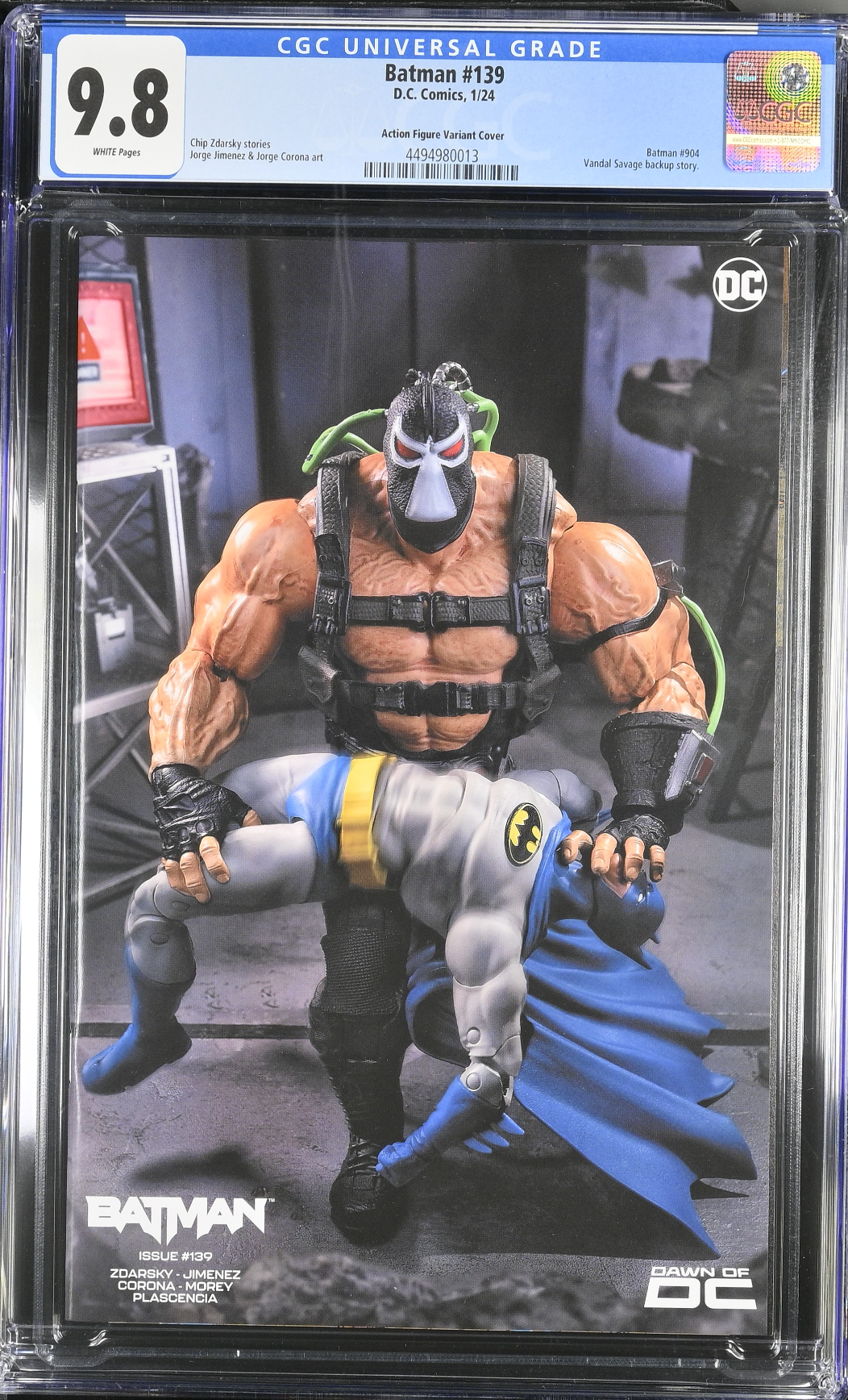 Batman #139 McFarlane Toys Action Figure Variant CGC 9.8