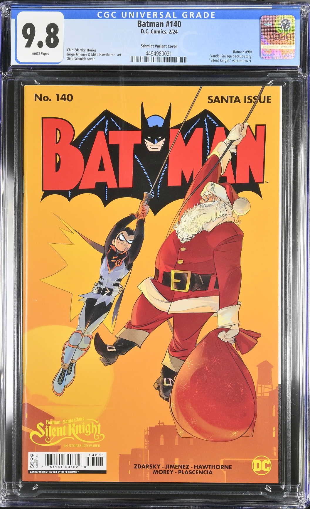 Batman #140 Schmidt Variant CGC 9.8