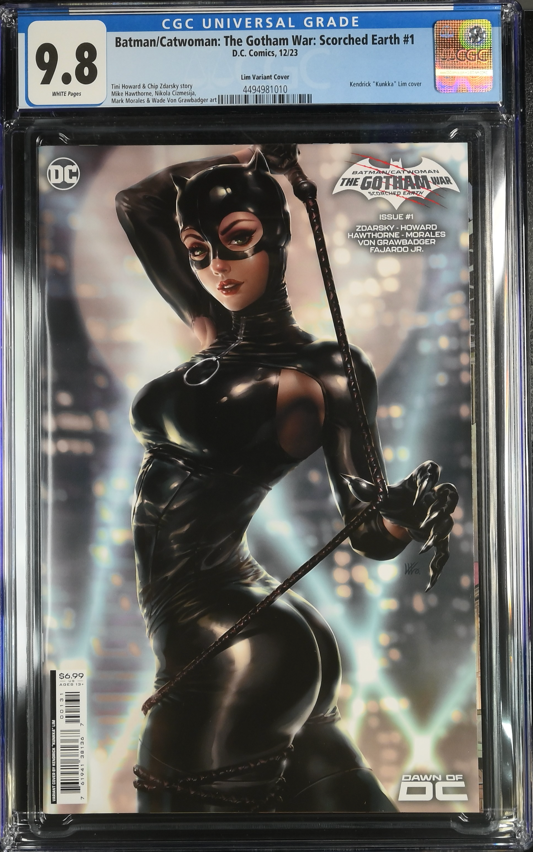 Batman/Catwoman: The Gotham War - Scorched Earth #1 Lim Variant CGC 9.8